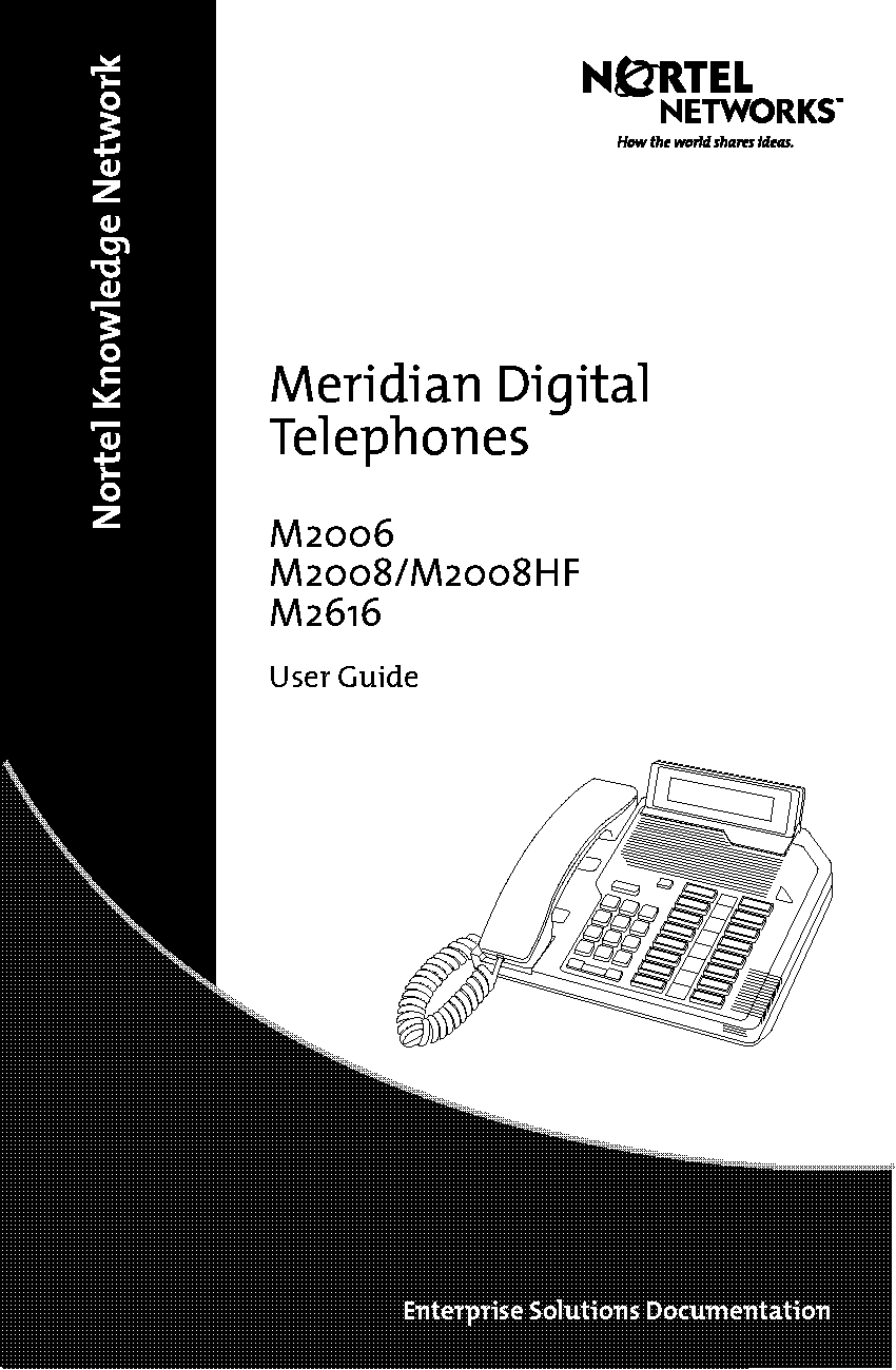 meridian phone programming template