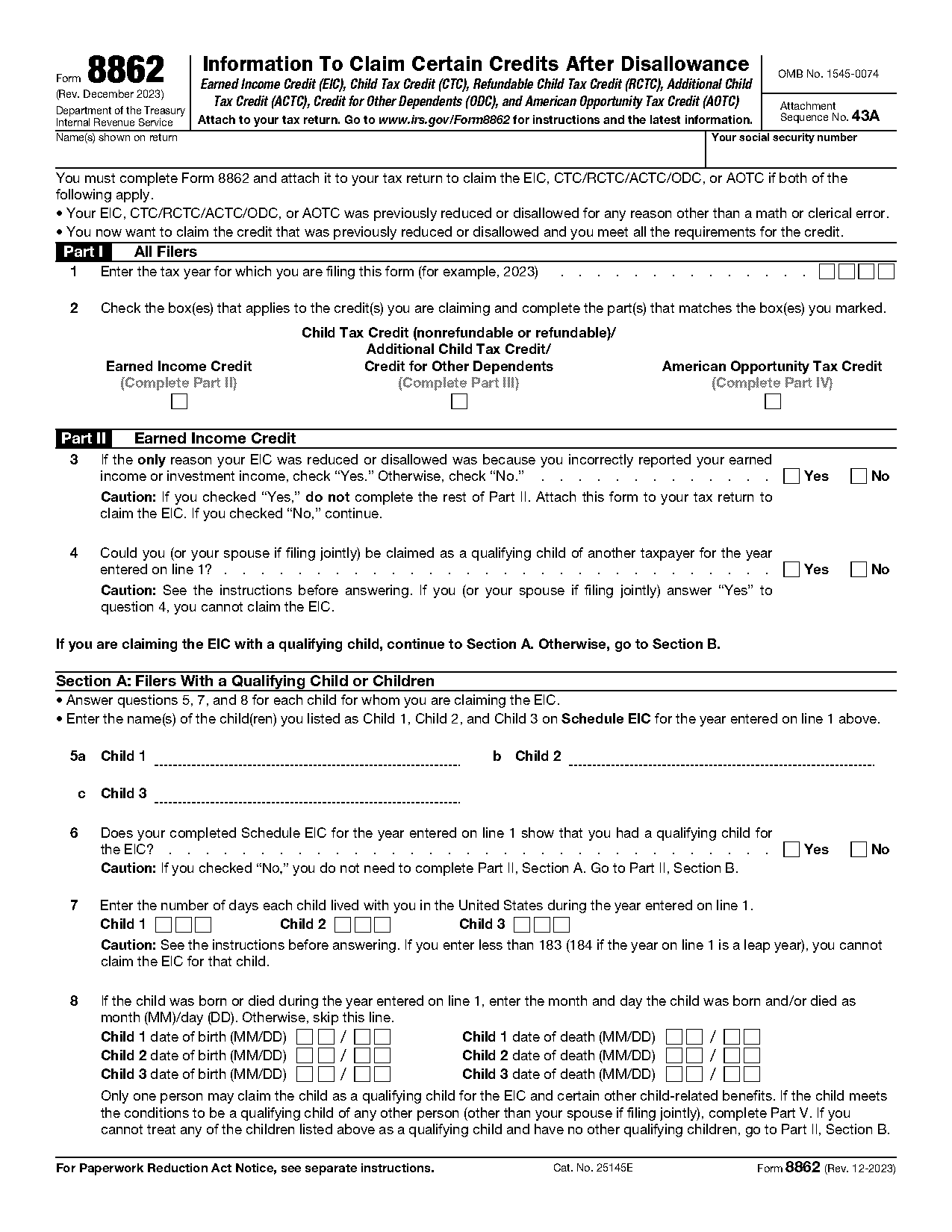 forms to file taxes with a dependent