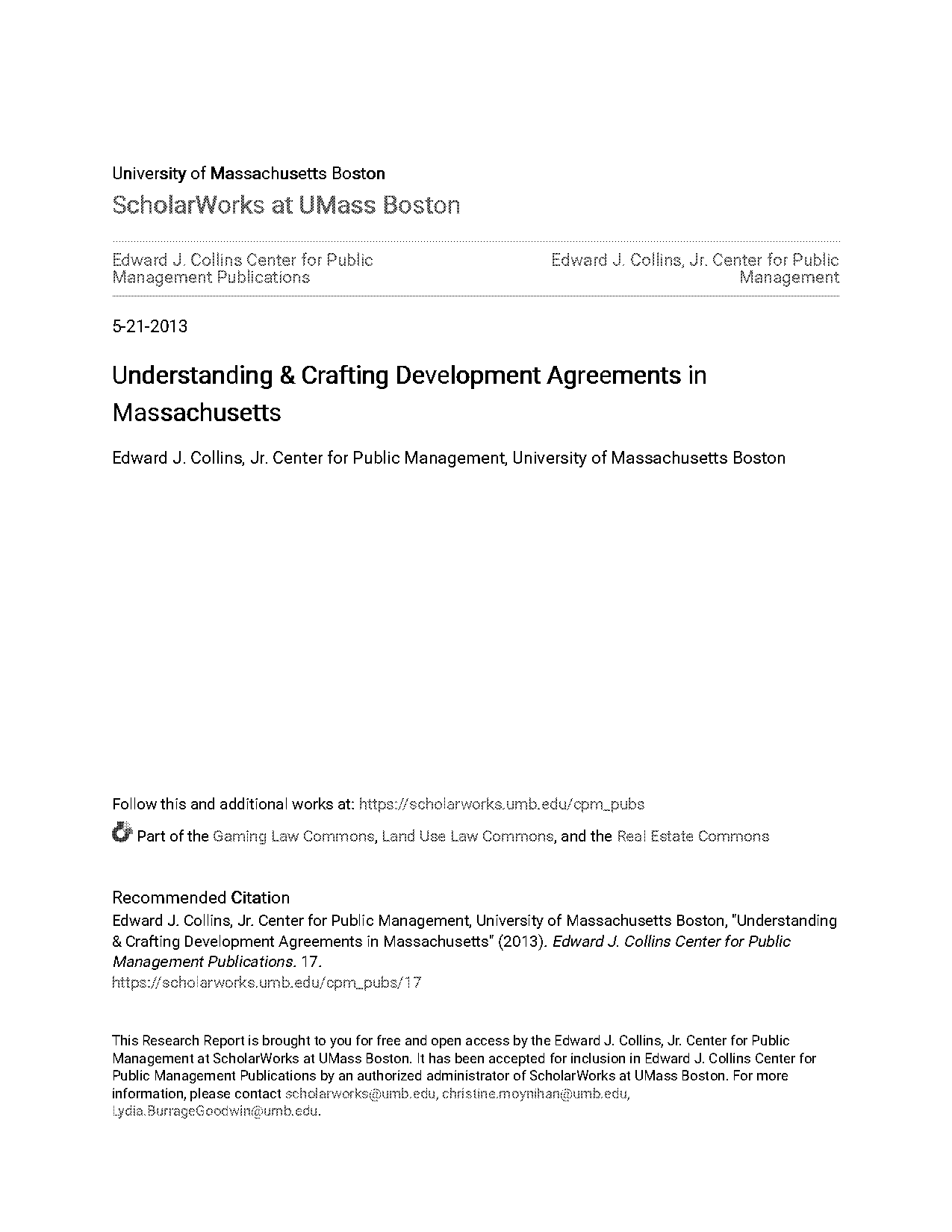 umass boston housing license agreement