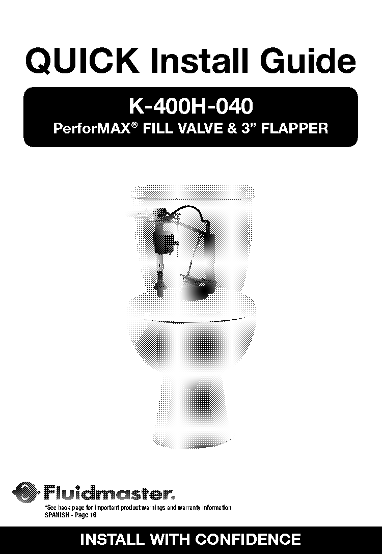 performax toilet fill valve instructions