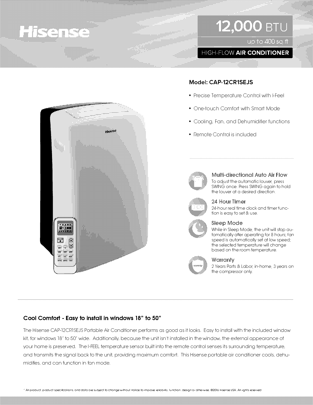 hisense portable air conditioner instructions window kit