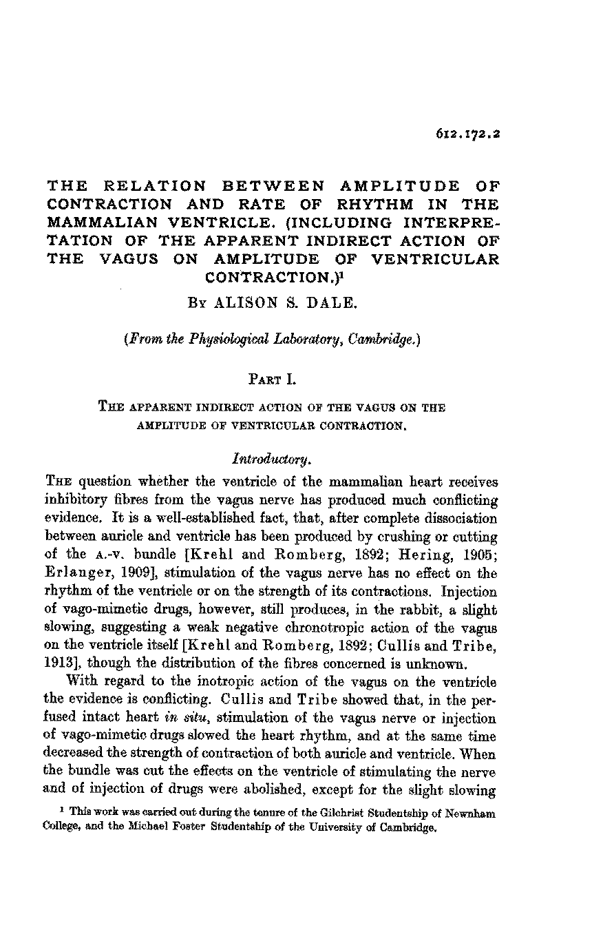 contraction of the ventricles produces