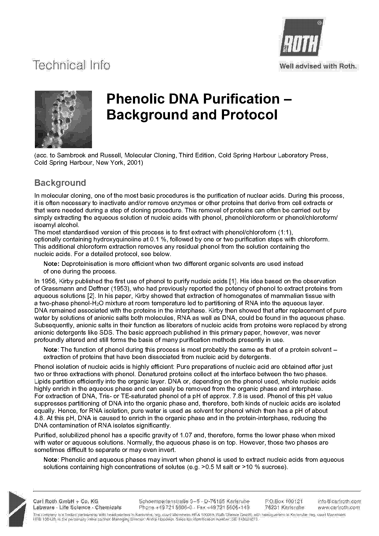 phenol chloroform method of dna extraction protocol