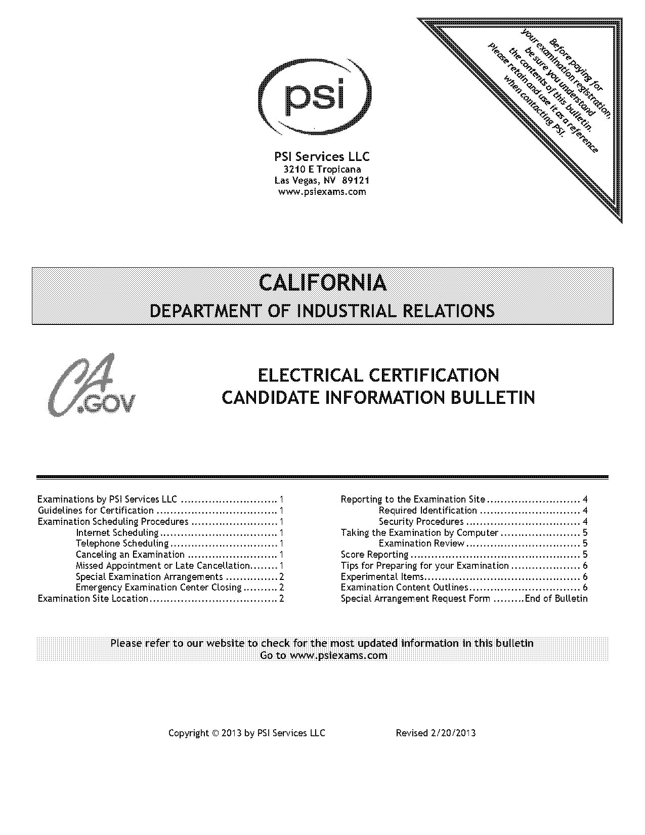 psi testing california journeyman electrician exam guide