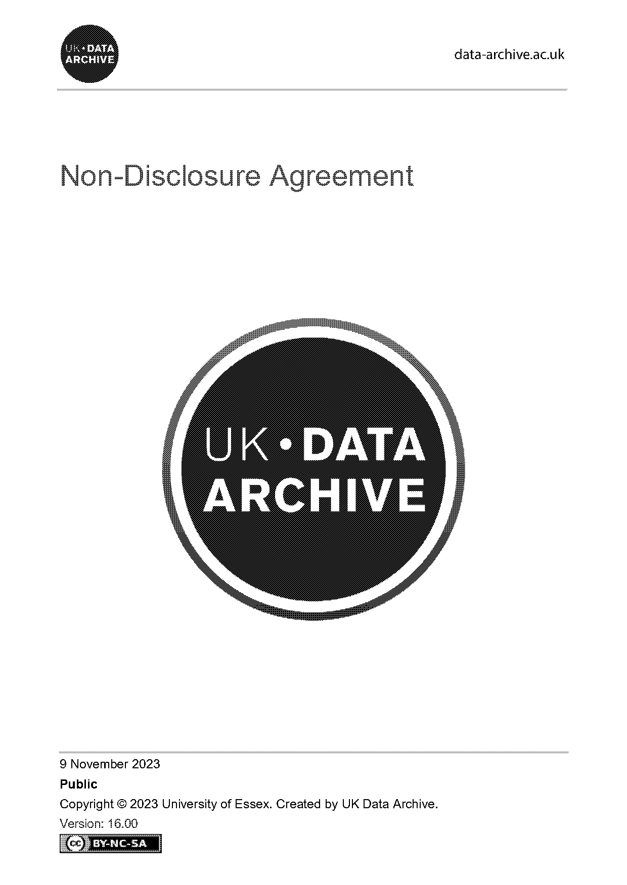 gdpr non disclosure agreement template