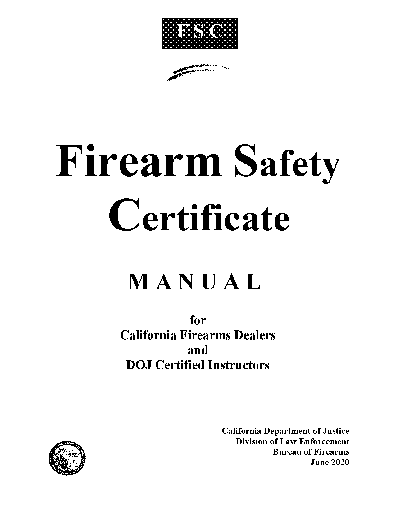 firearms safety certificate test practice