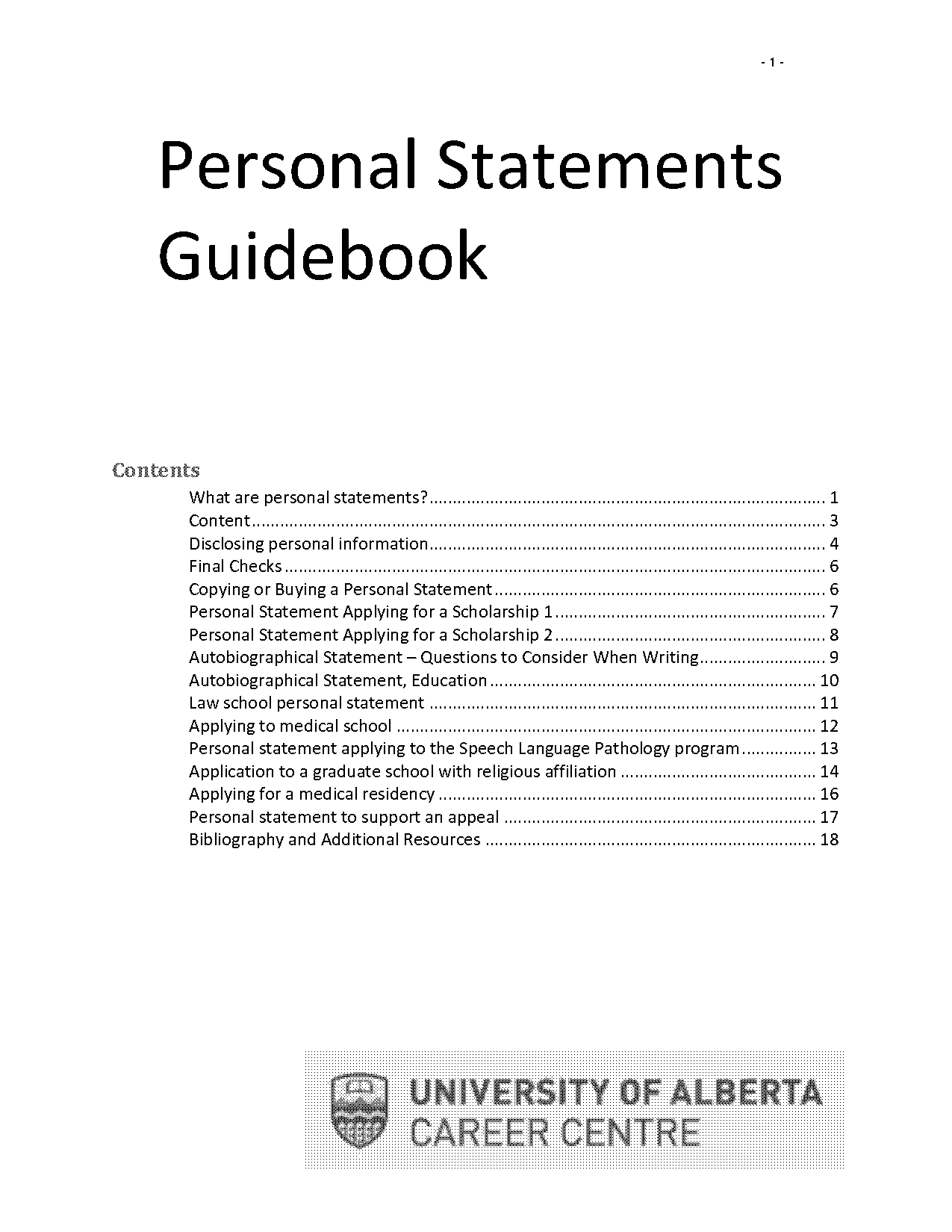 counselling personal statement example