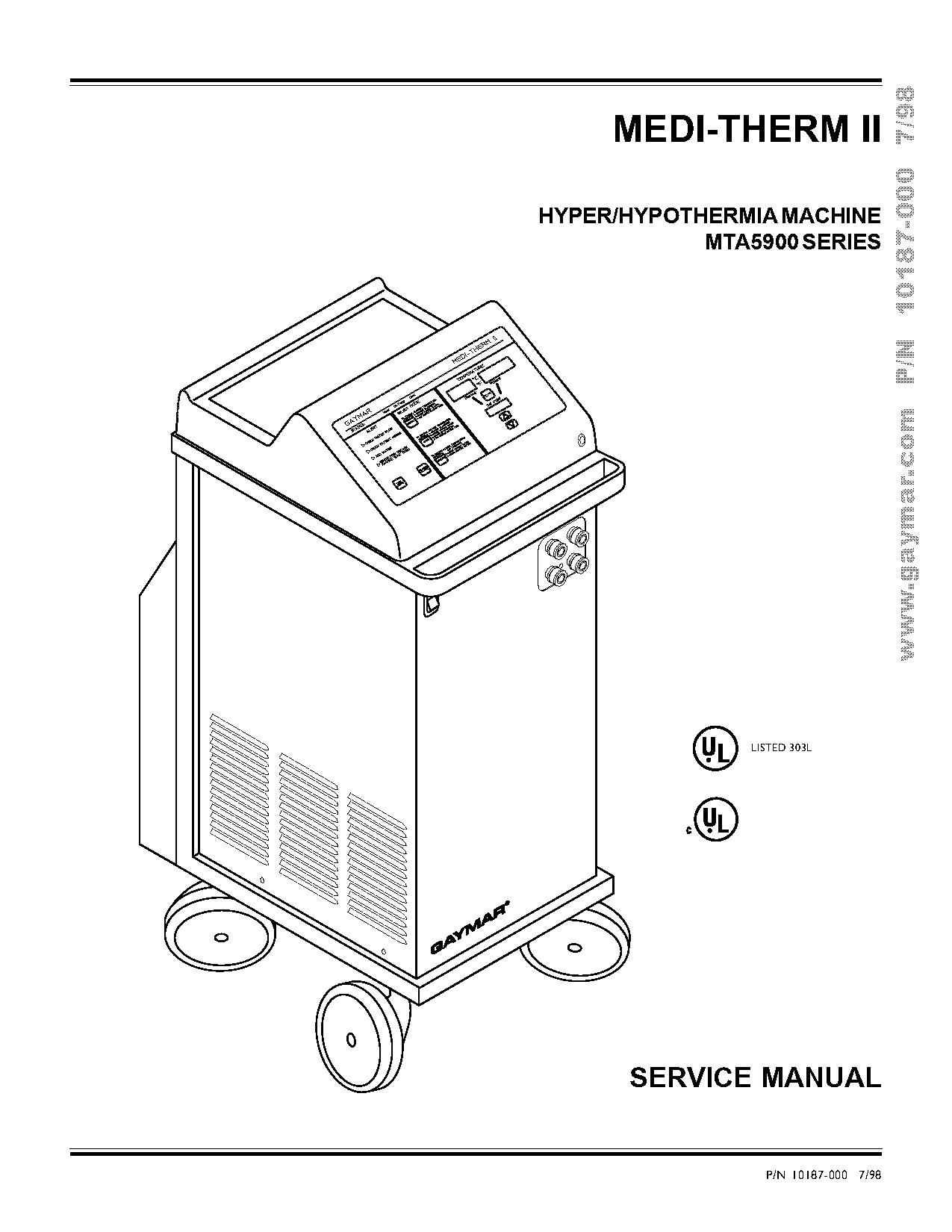 gaymar medi therm iii service manual