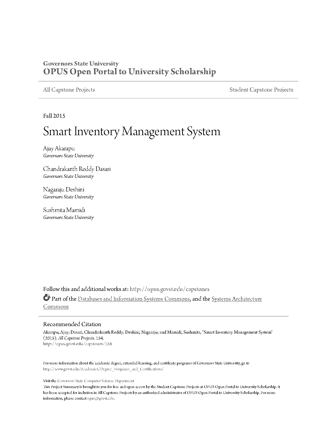 project report inventory management system pdf