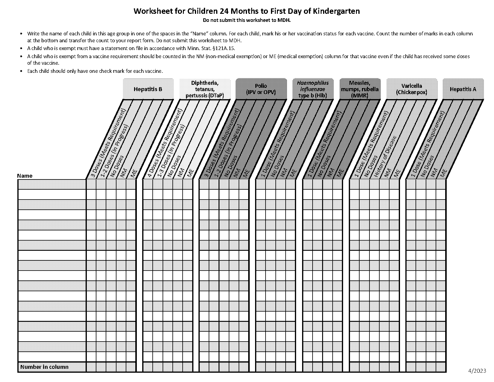 months of the year for kindergarten worksheets