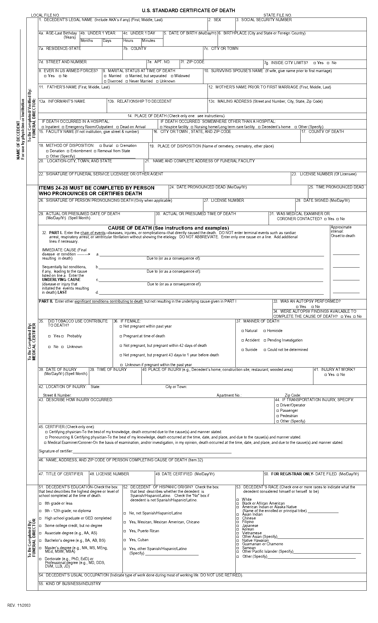 acc injury claim form