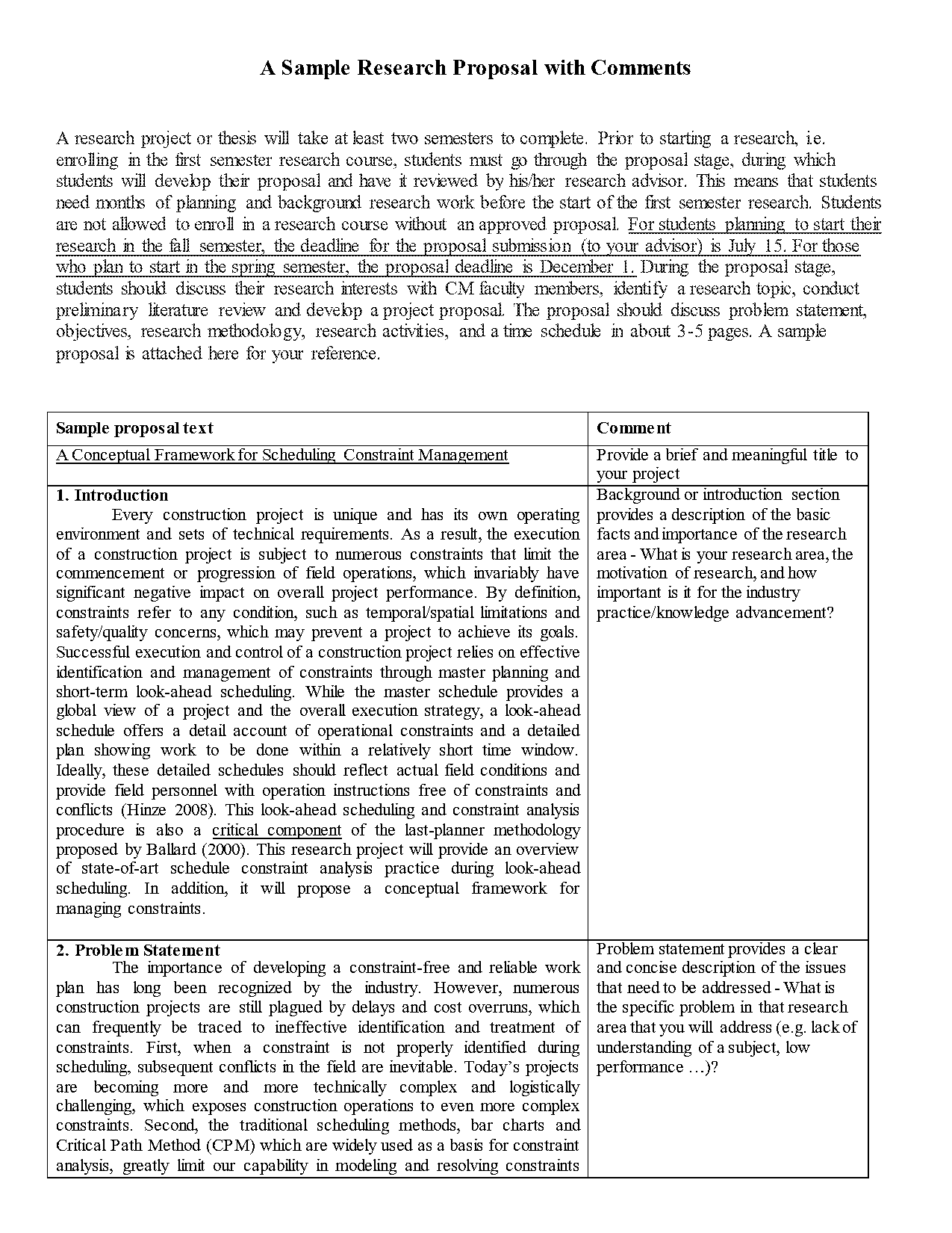 data analysis in research proposal sample