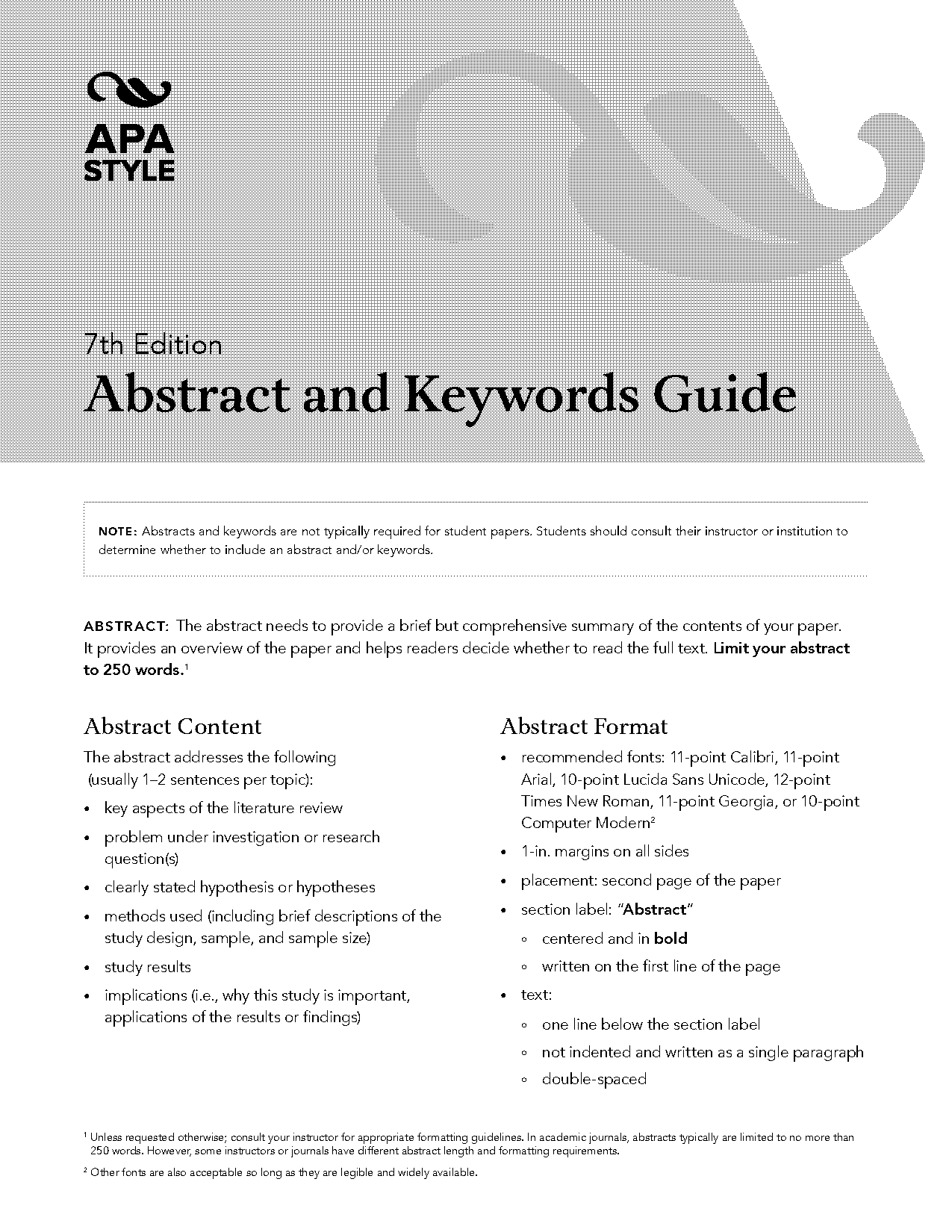 apa style example outline of a research proposal