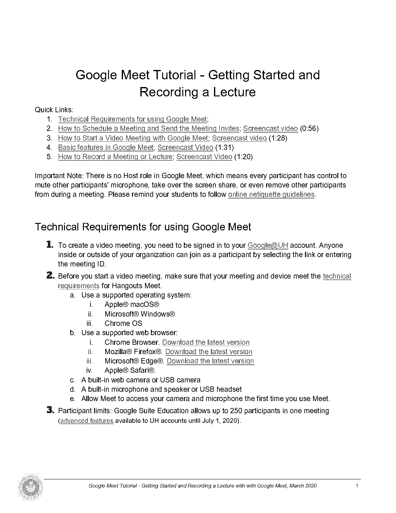 google meet instructions for teachers pdf