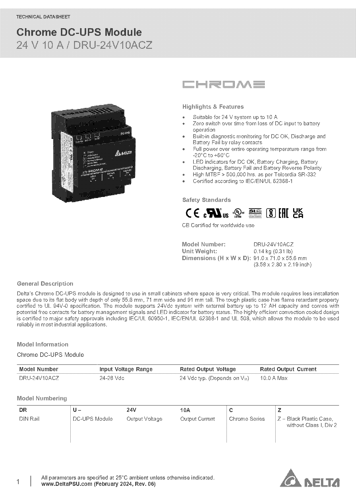 delta electronics power supply manual