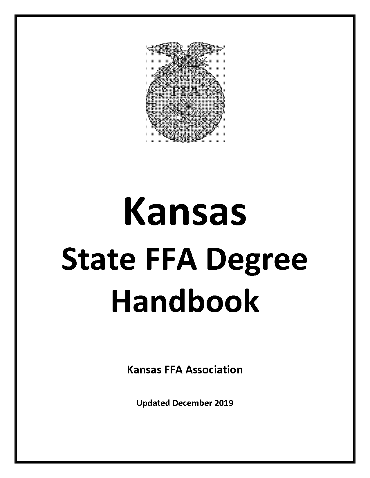 where would you find the requirements for each ffa degree