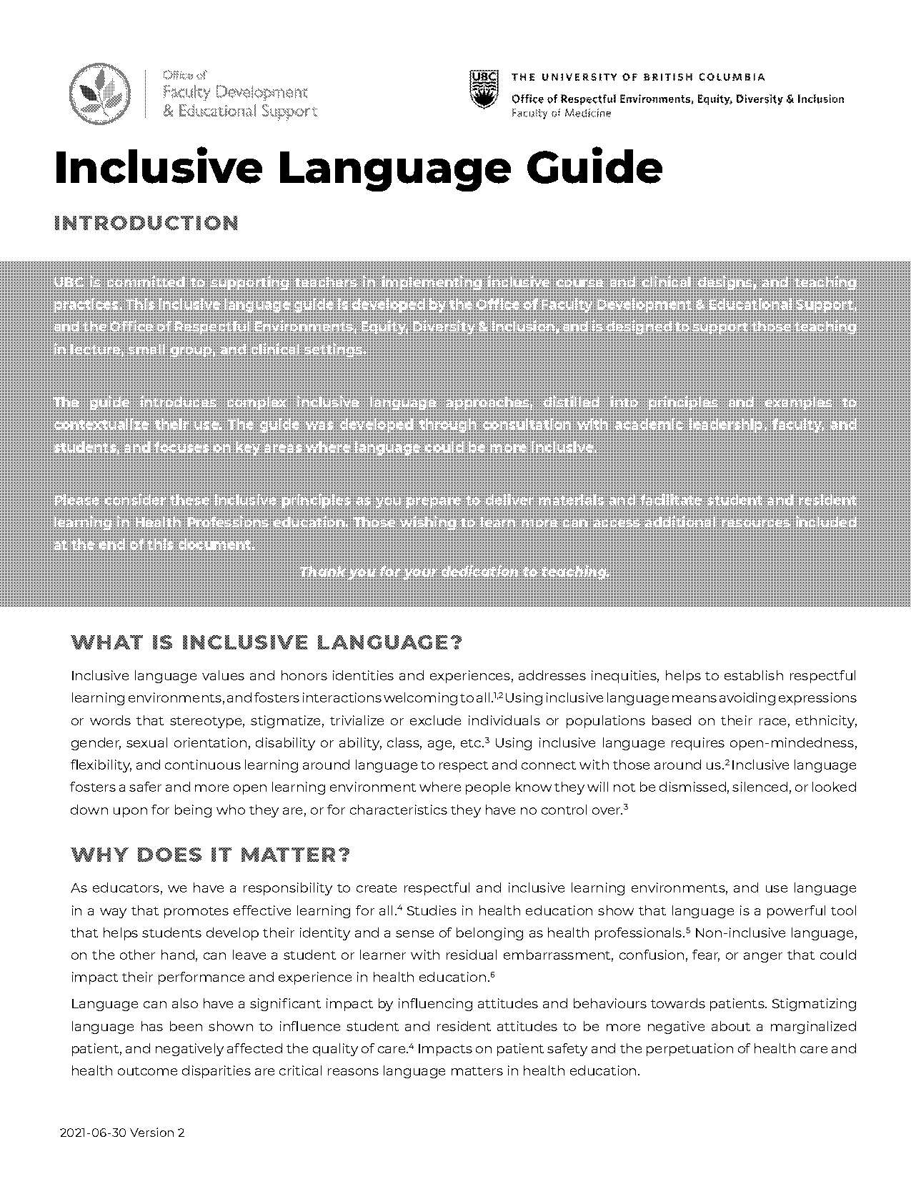 examples of non inclusive language