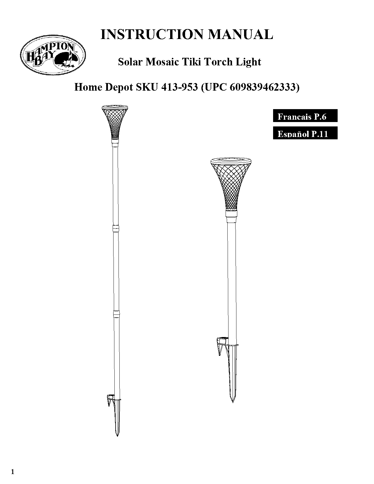 tiki torch lighting instructions