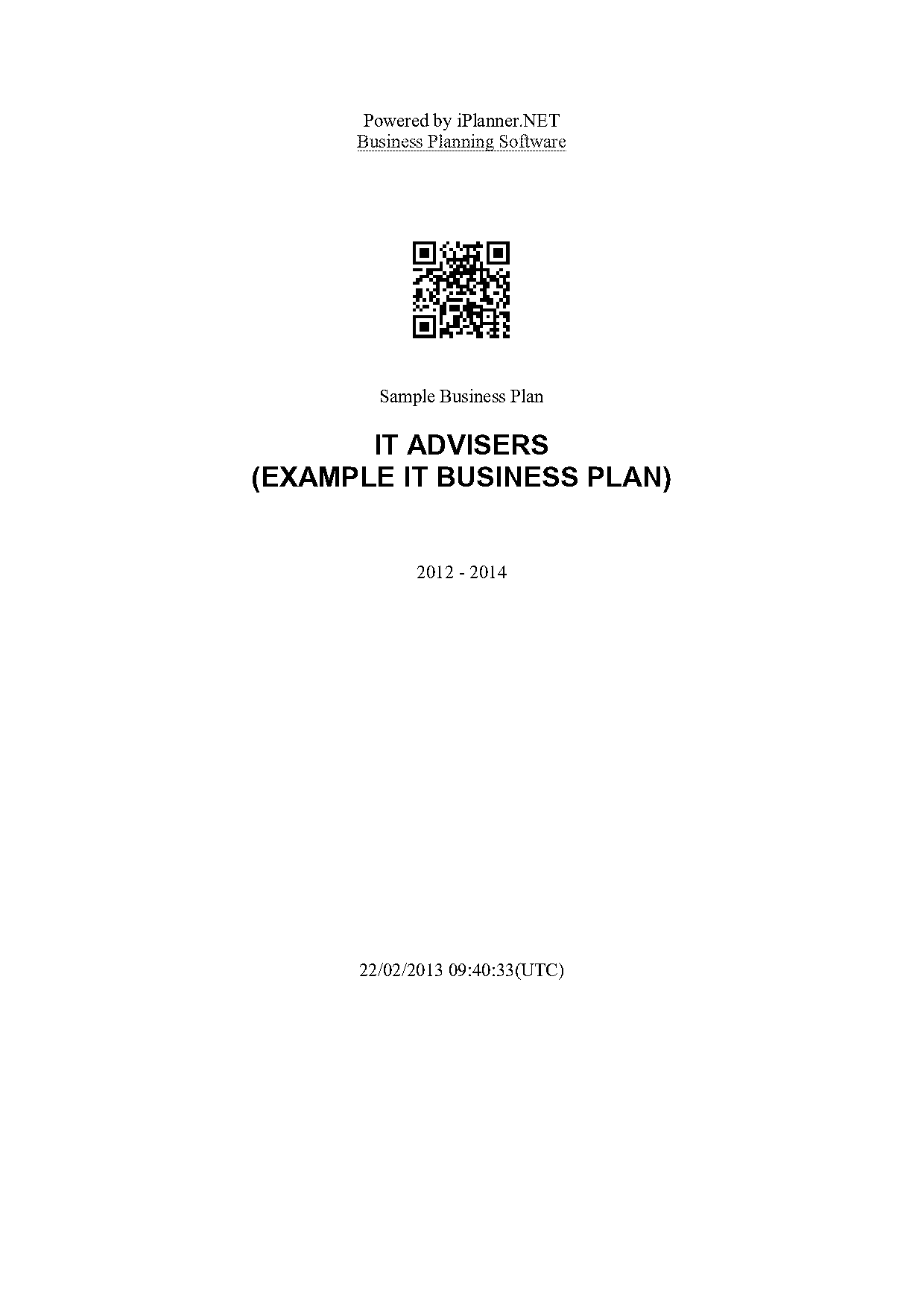 business plan for software development pdf