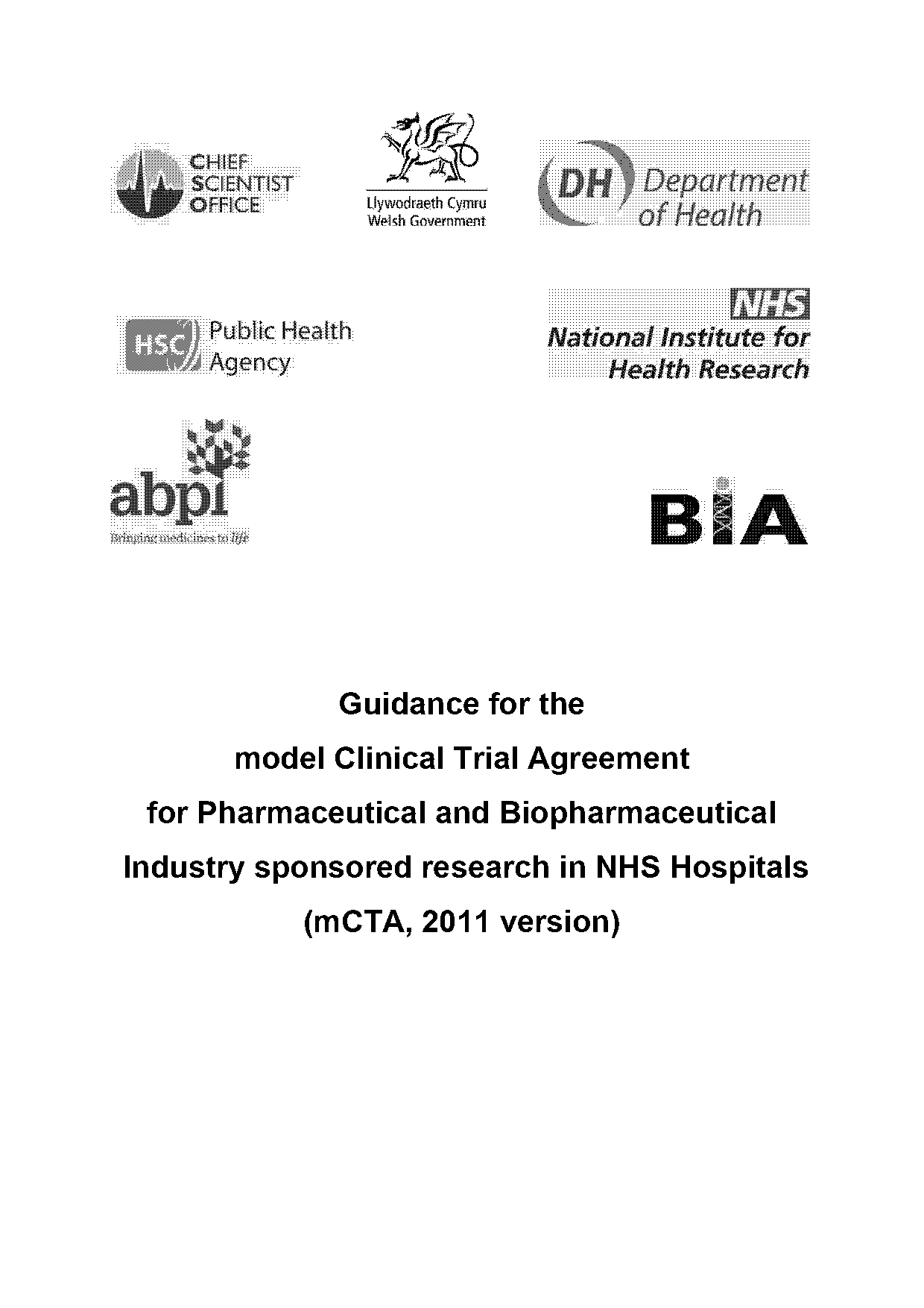 nhs clinical trial agreement template