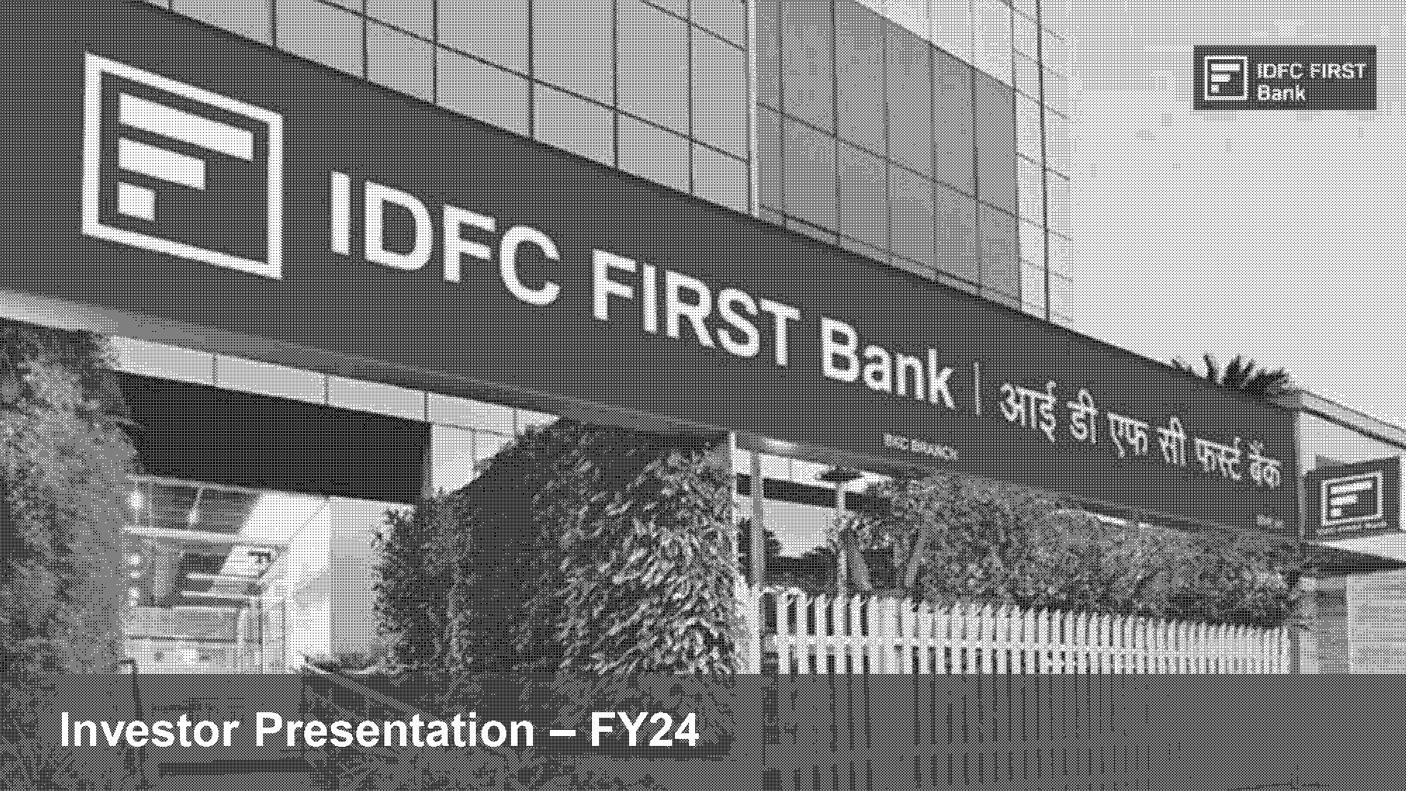 investor presentation idfc first bank