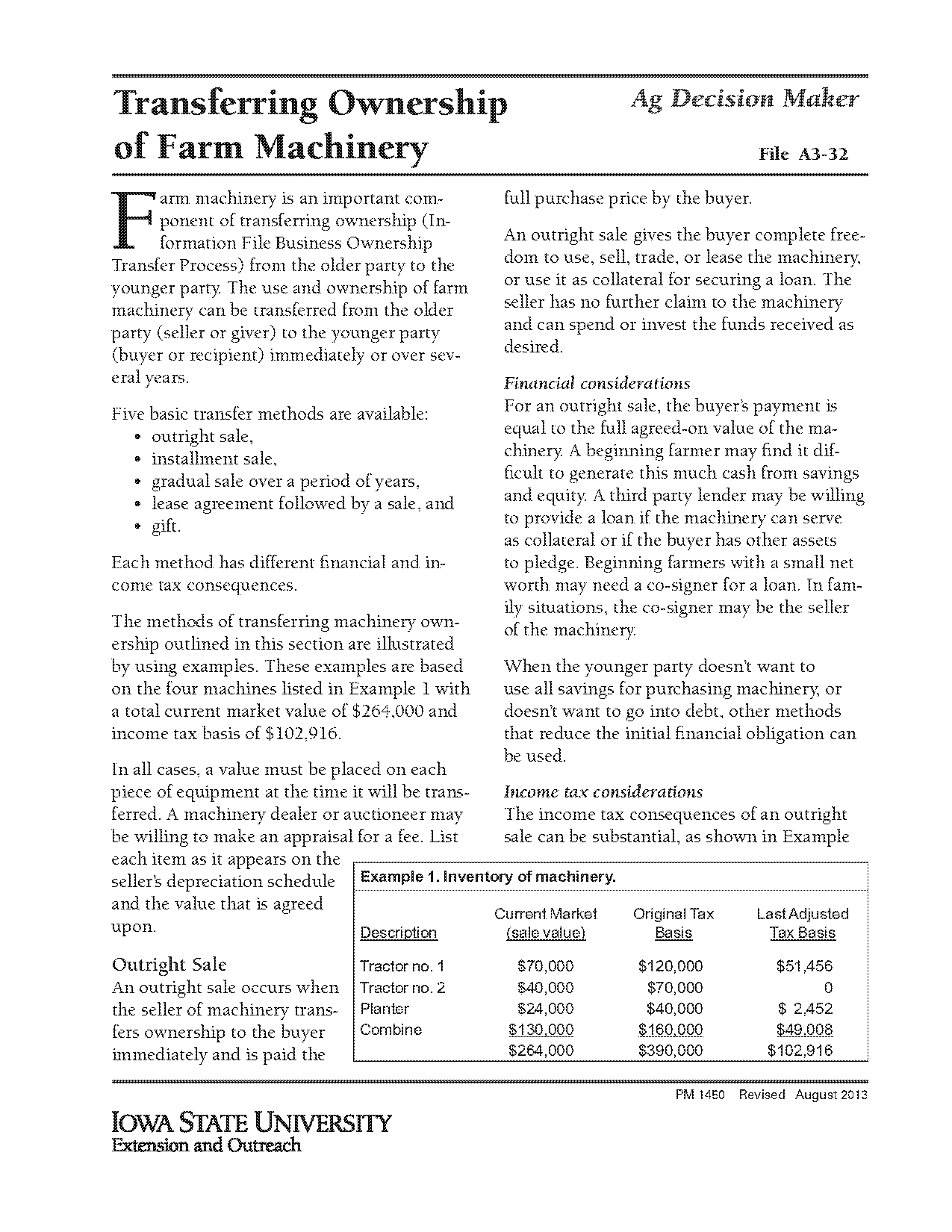 bill of sale template iowa farm equipment