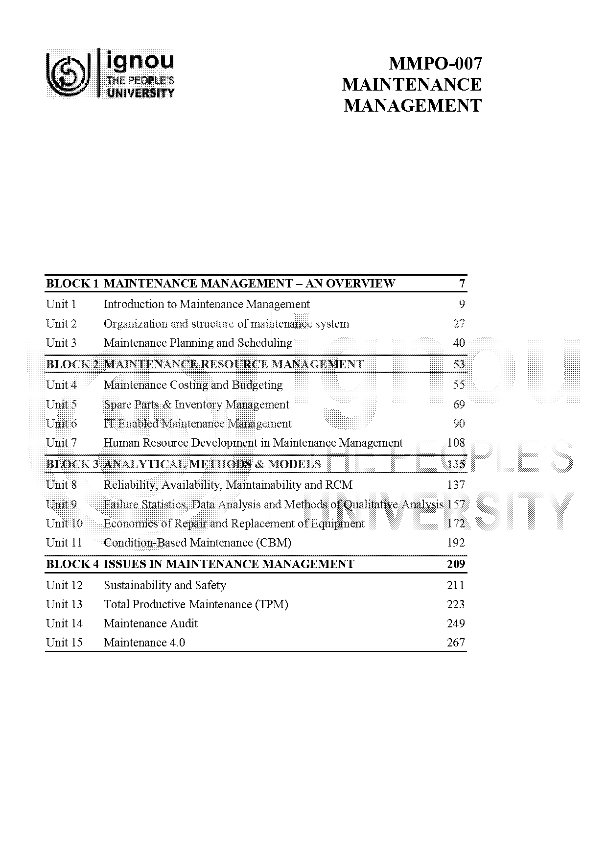 handbook maintenance management joel levitt pdf