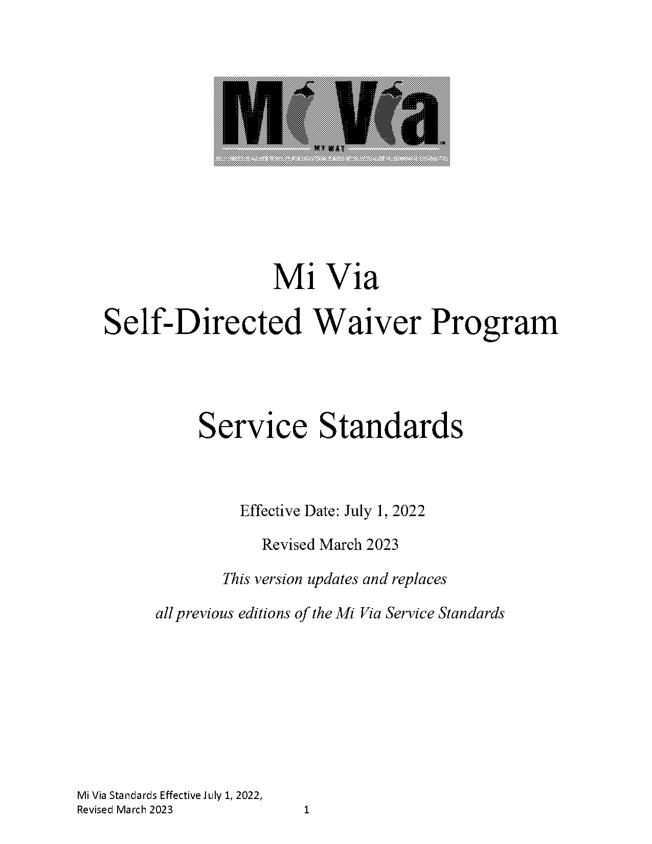 mi via waiver program manager