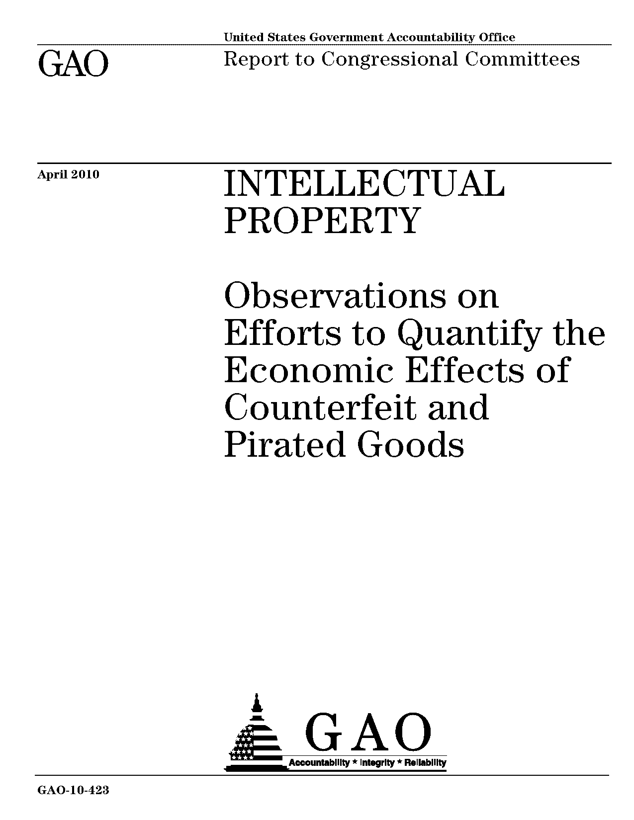 how does the government protect intellectual property