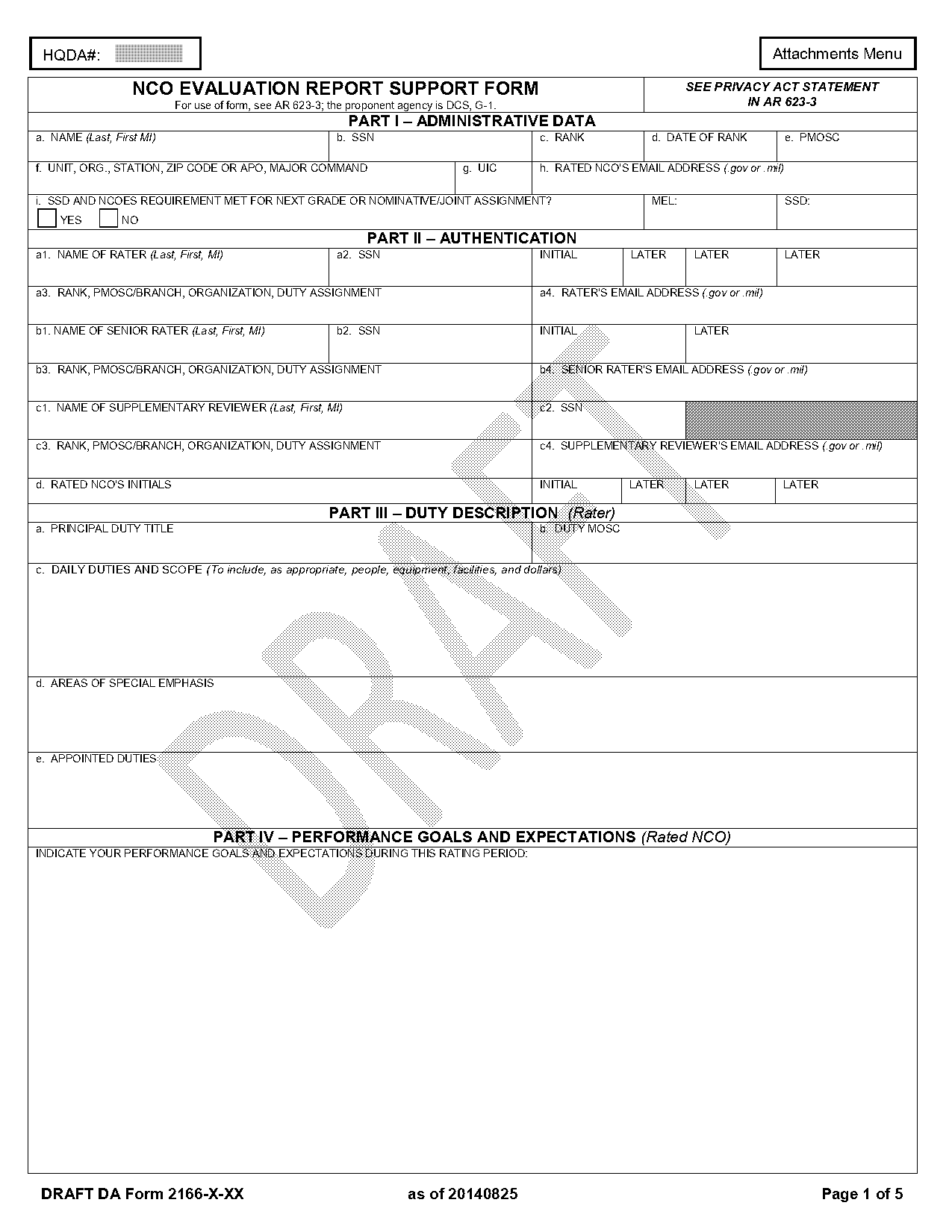 new army ncoer counseling form