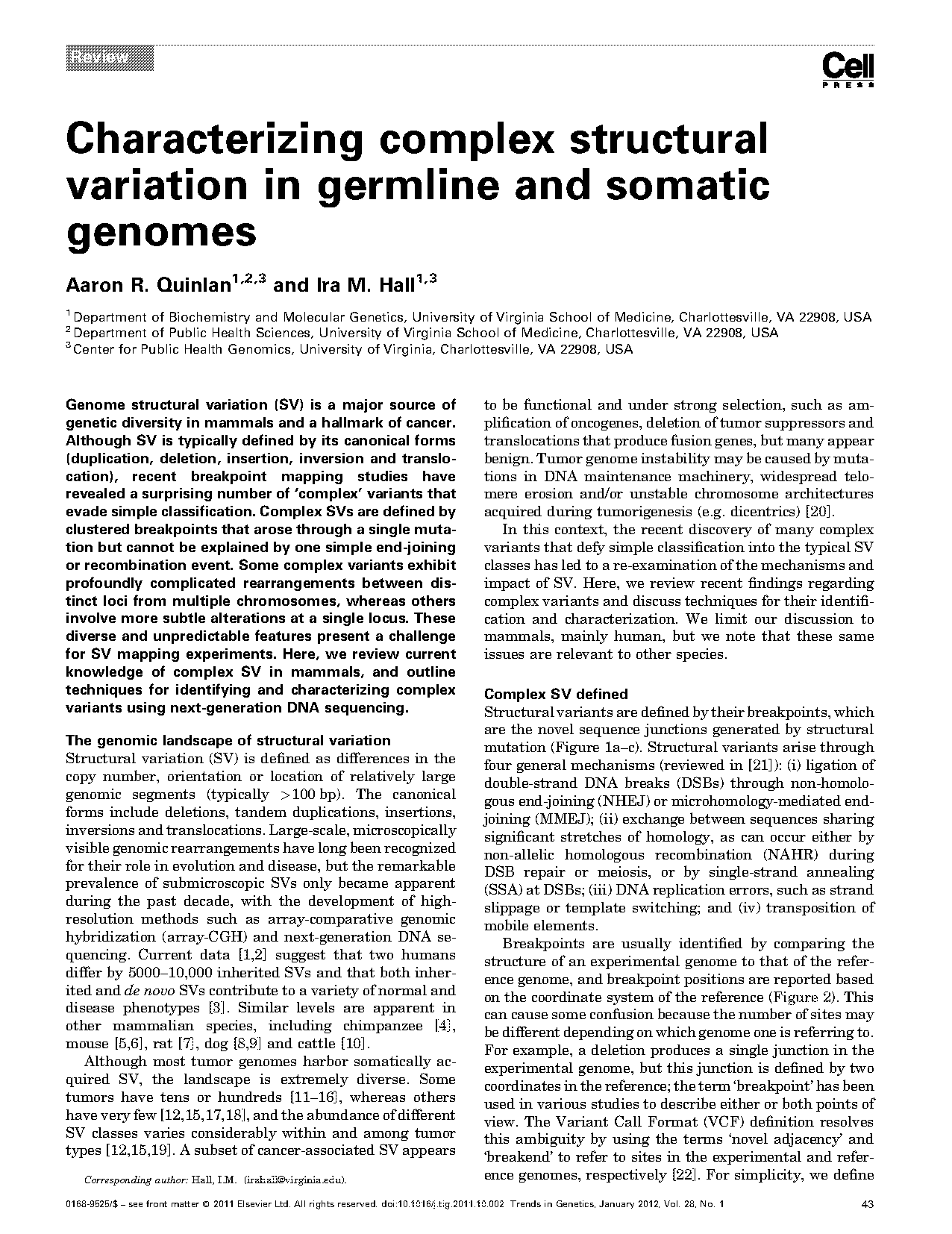 c locus reference genomic