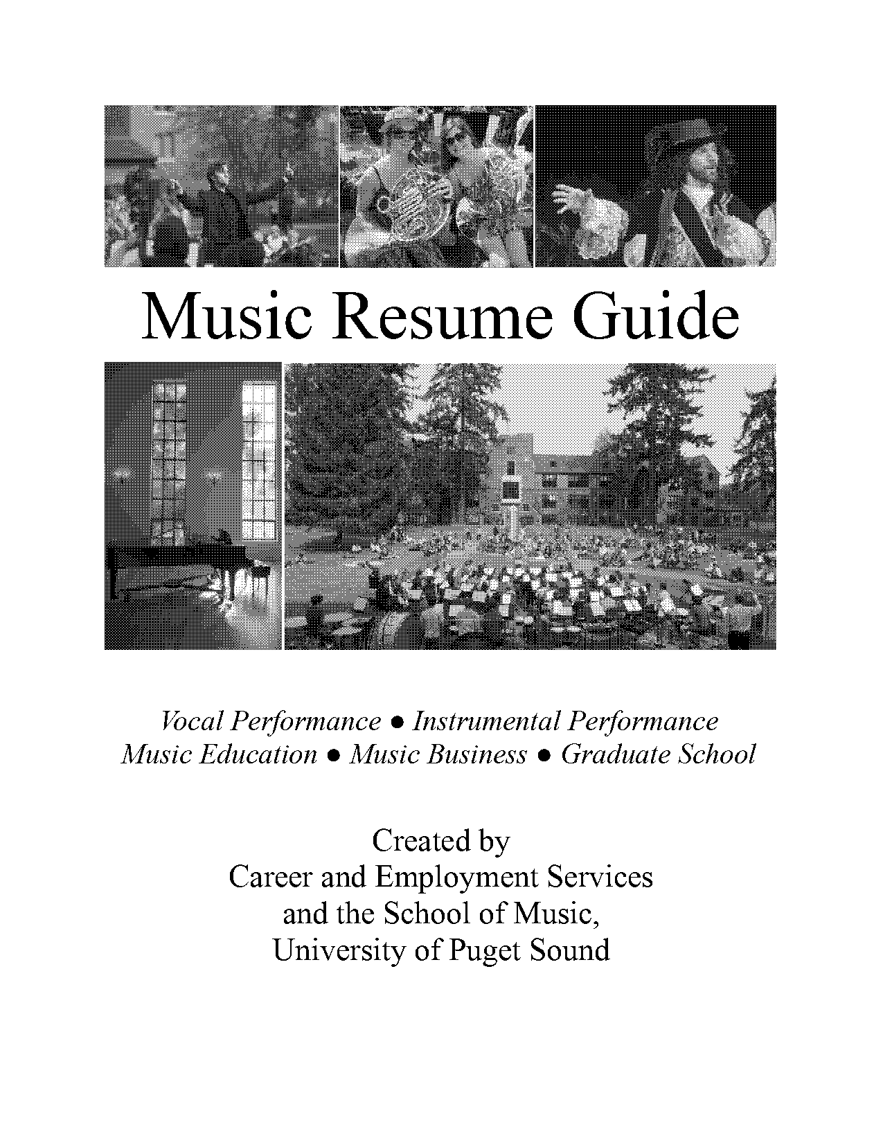 how to build resume for musician