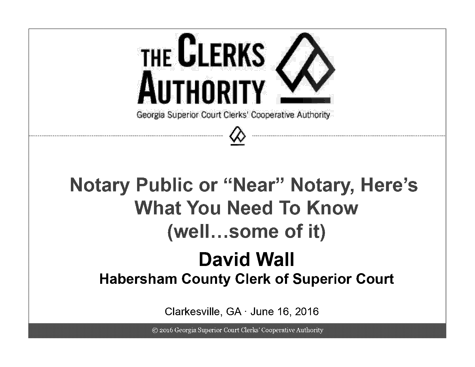 what can a notary do in georgia