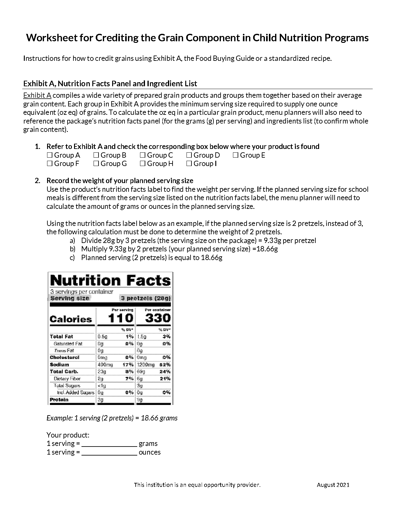 grain products guided notes answers