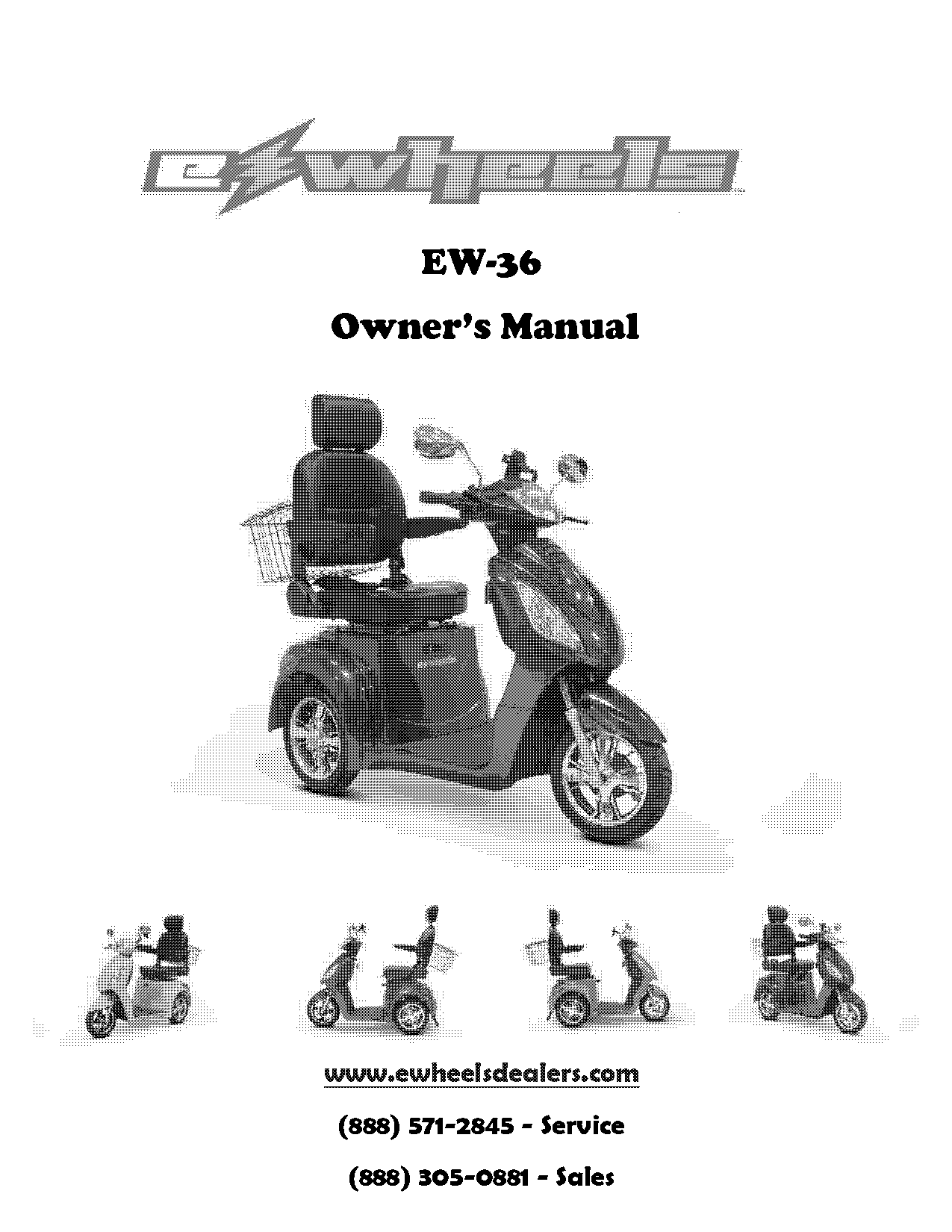 scooter remote starter instructions