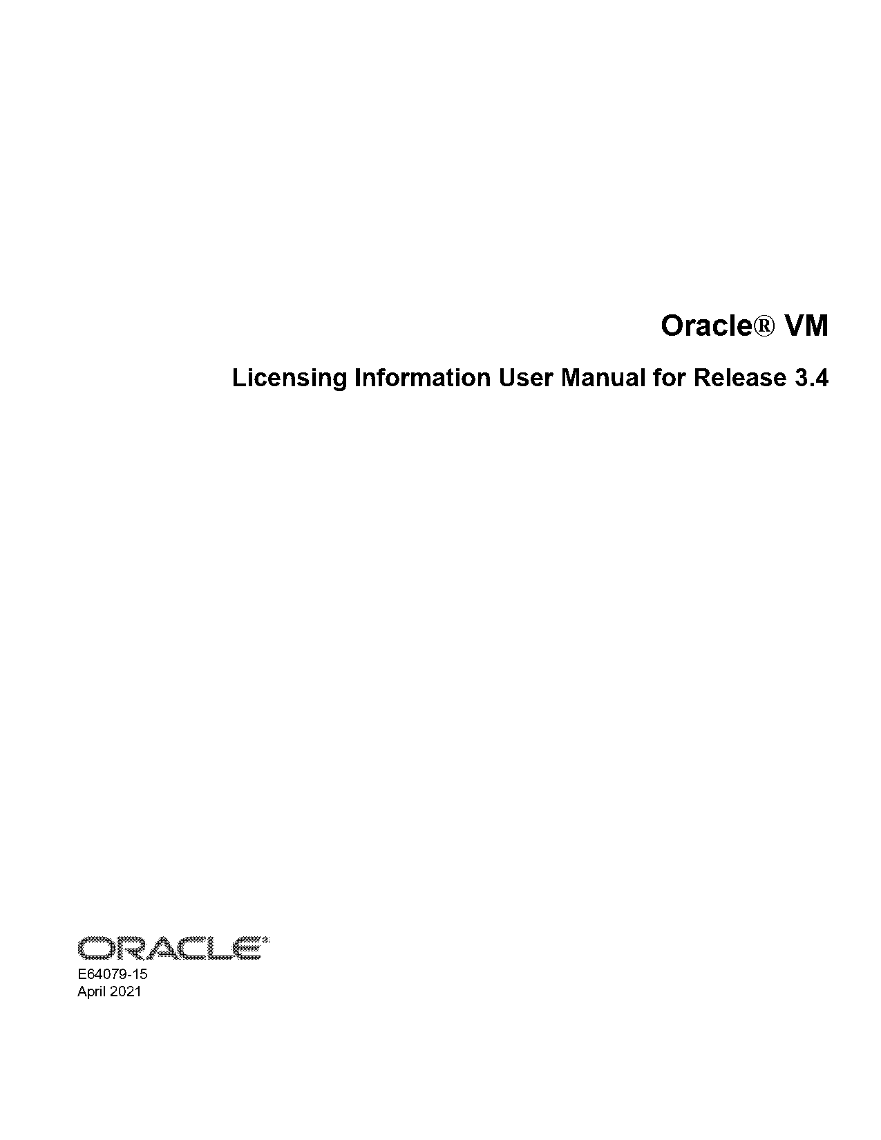 oracle vm license policy