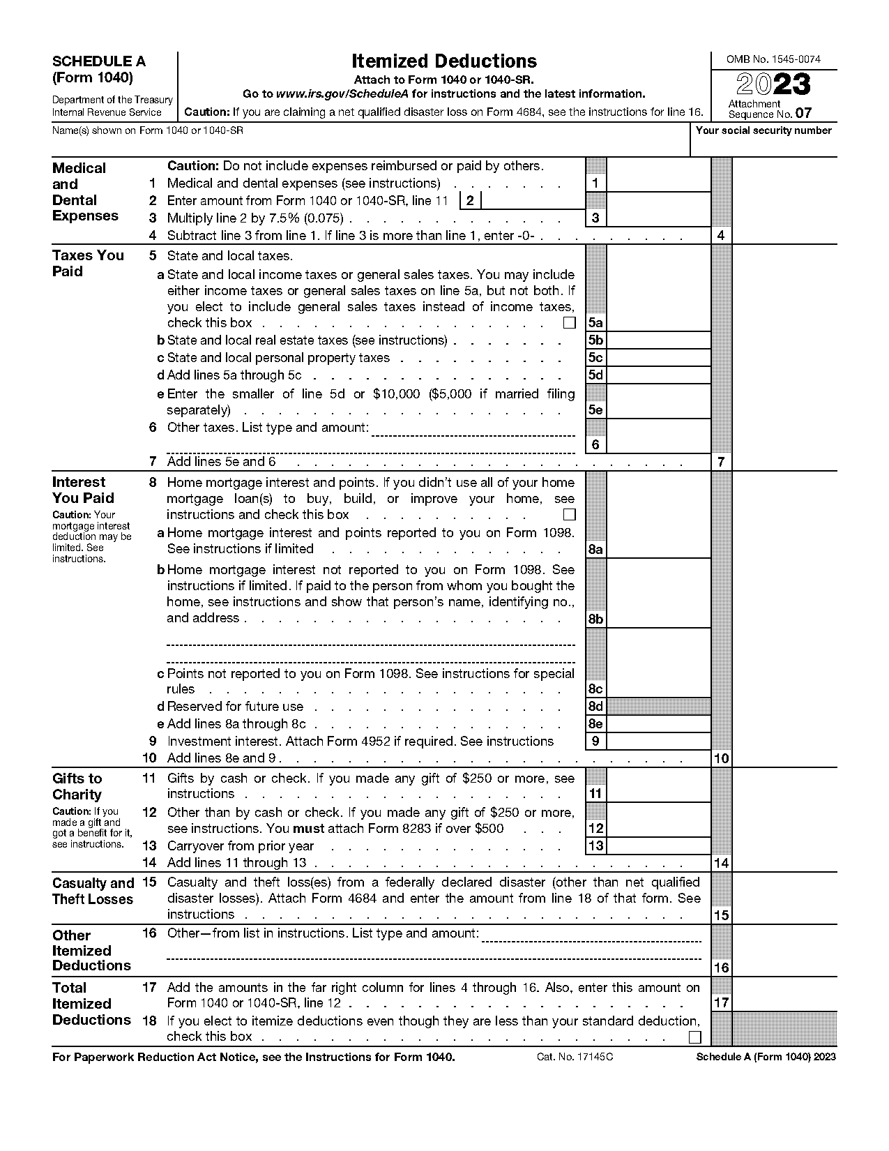 irs senior tax form