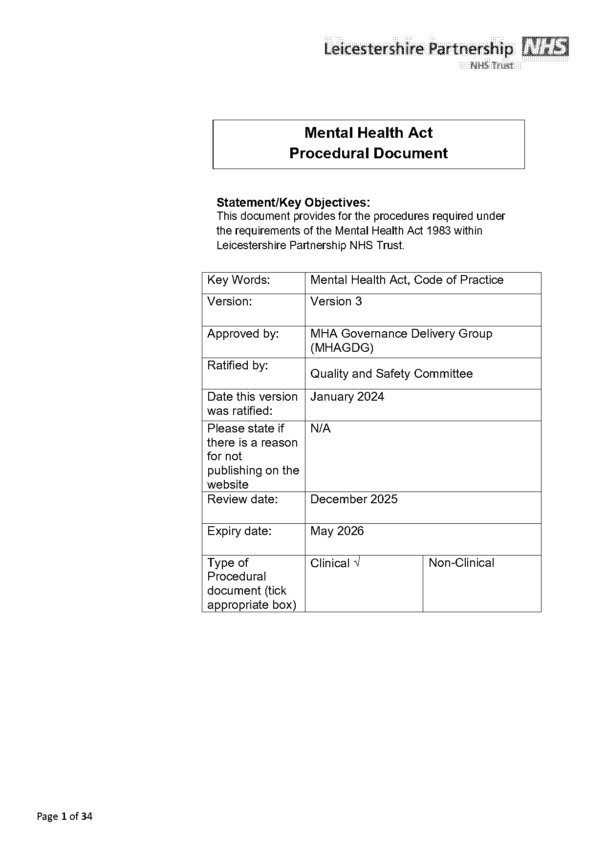 nearest relative discharge letter template