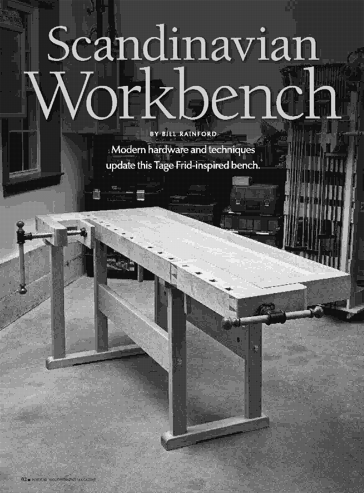 classic workbench plans free