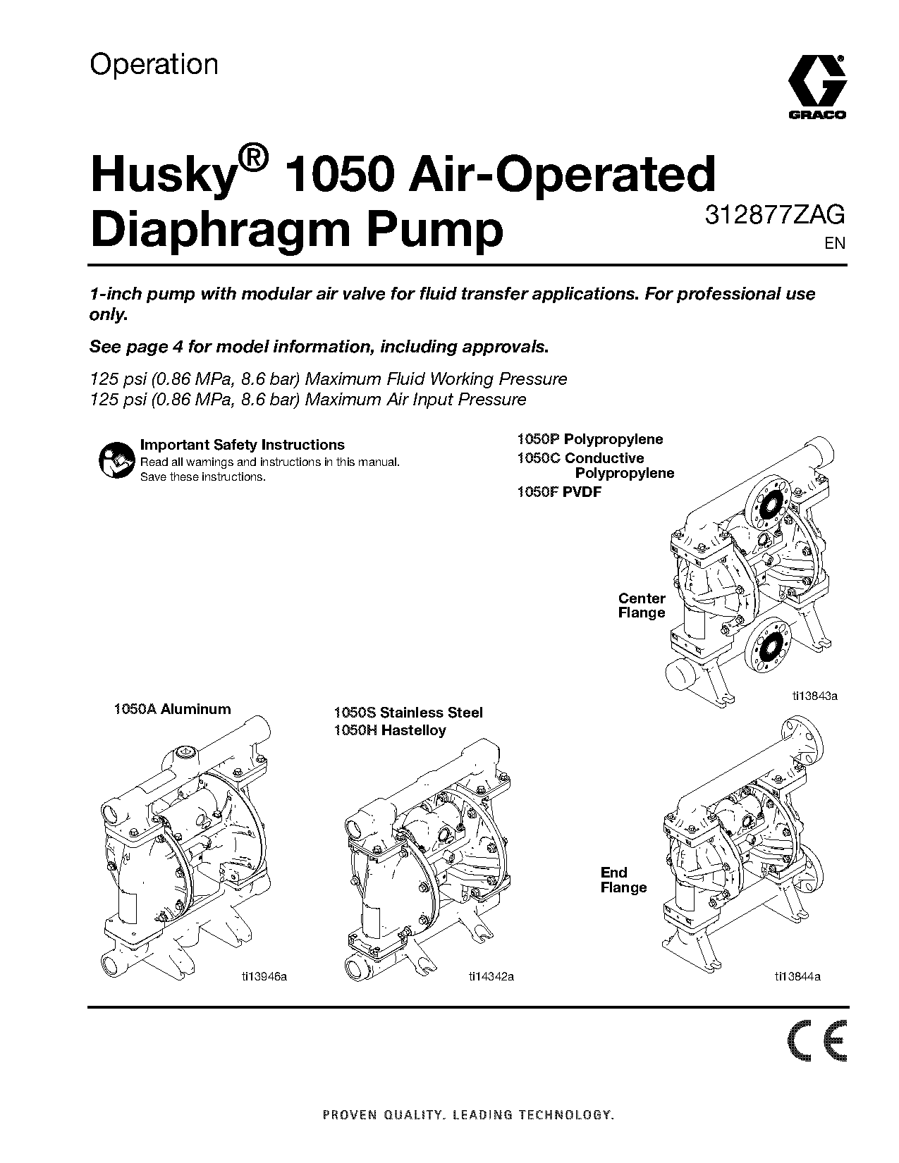 pti air pump instructions