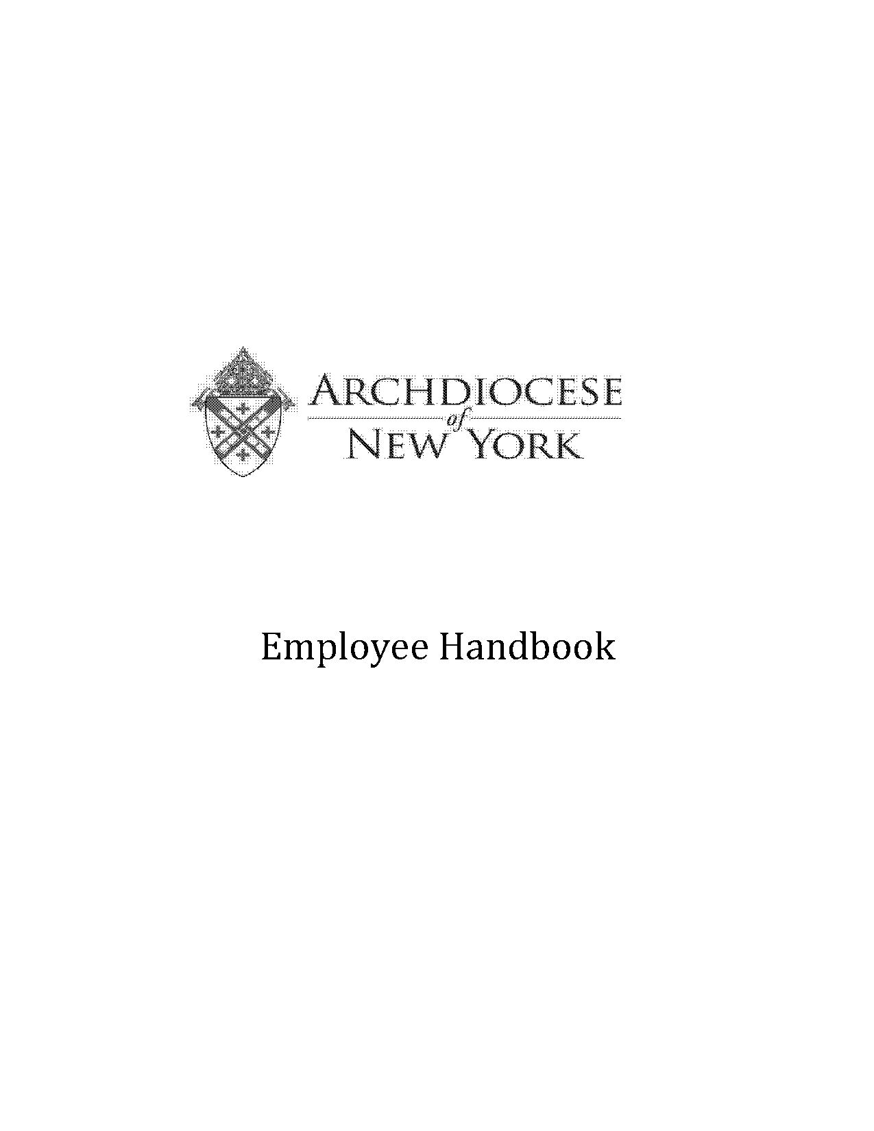 catholic community services employee handbook