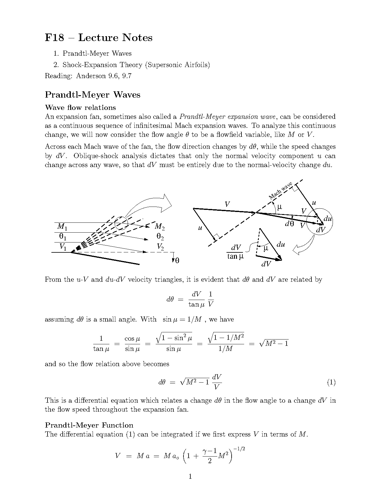 evaluate prandtl meyer function