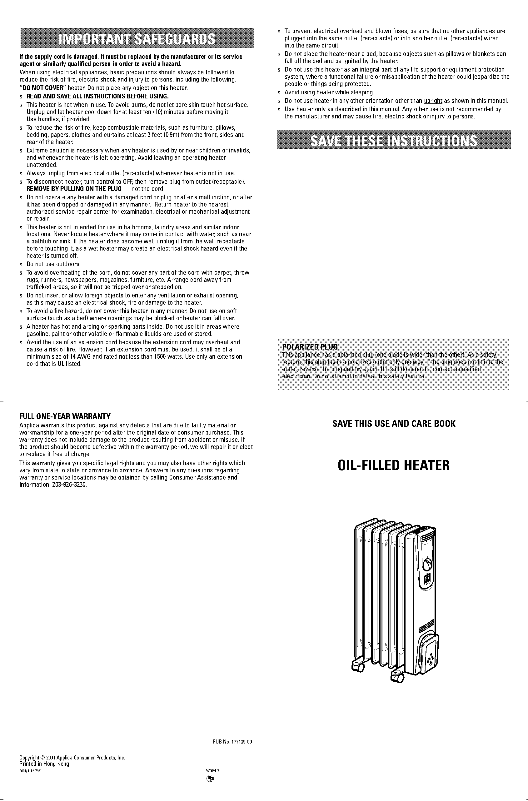 mainstays ceramic tower heater instructions