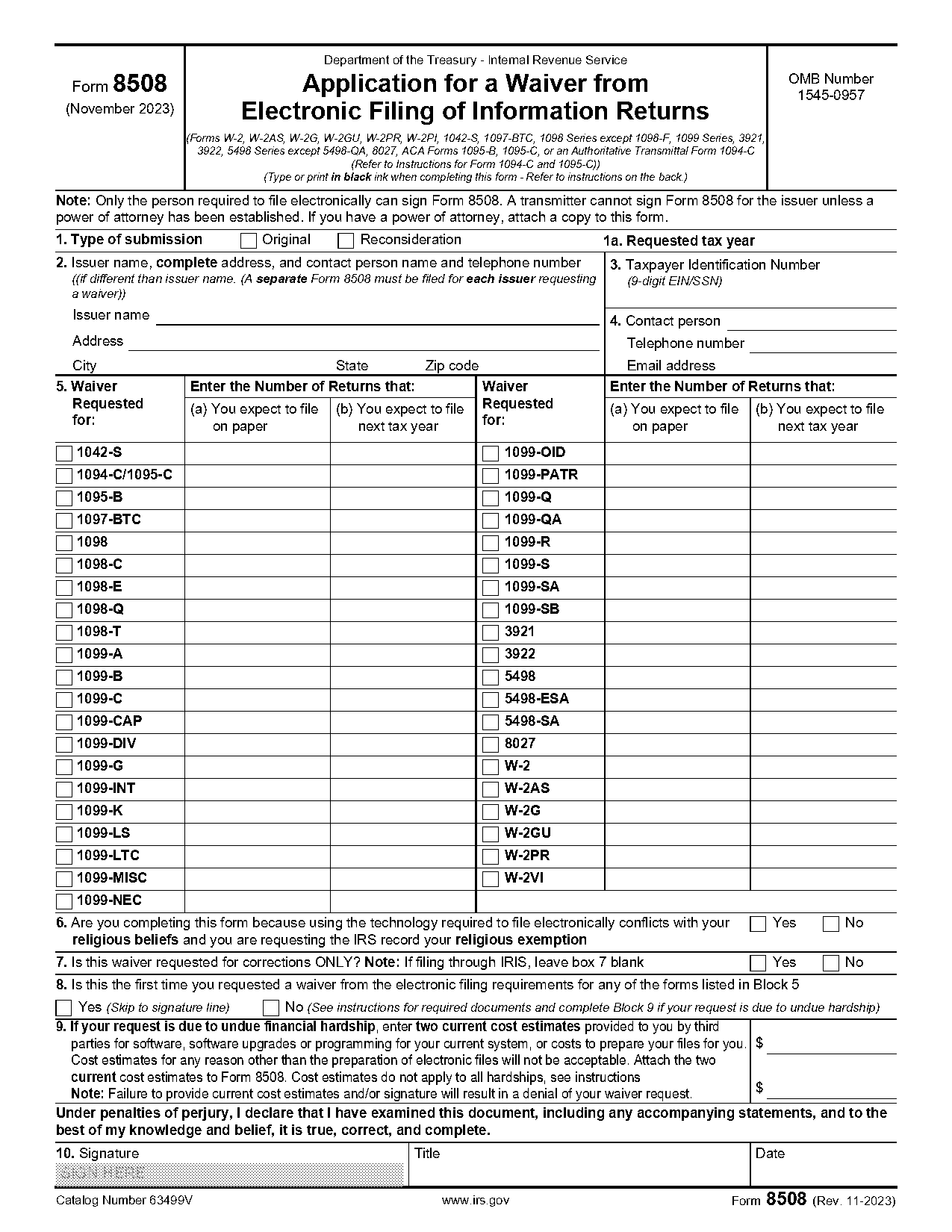 cost estimate blank template