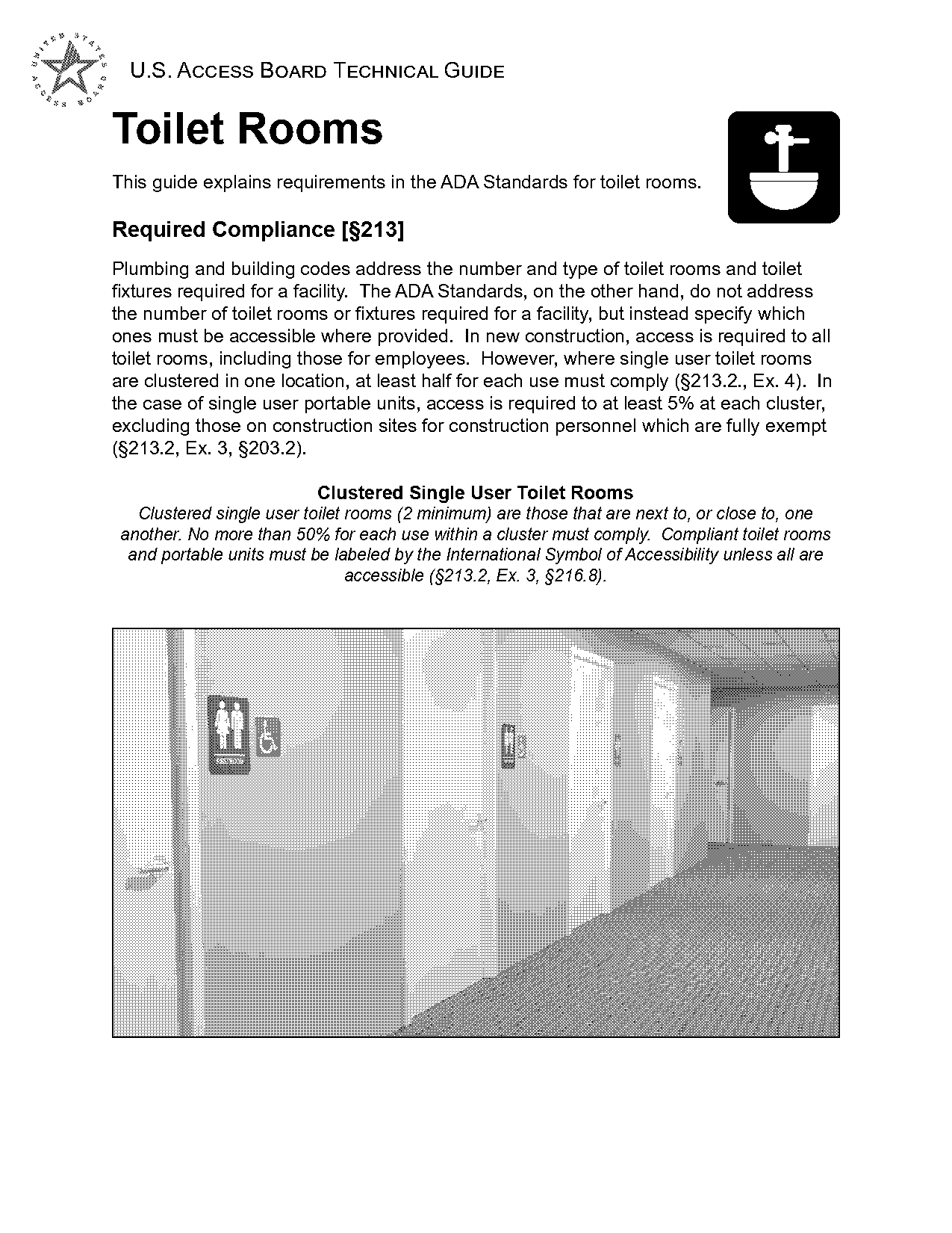 commercial restroom size guide