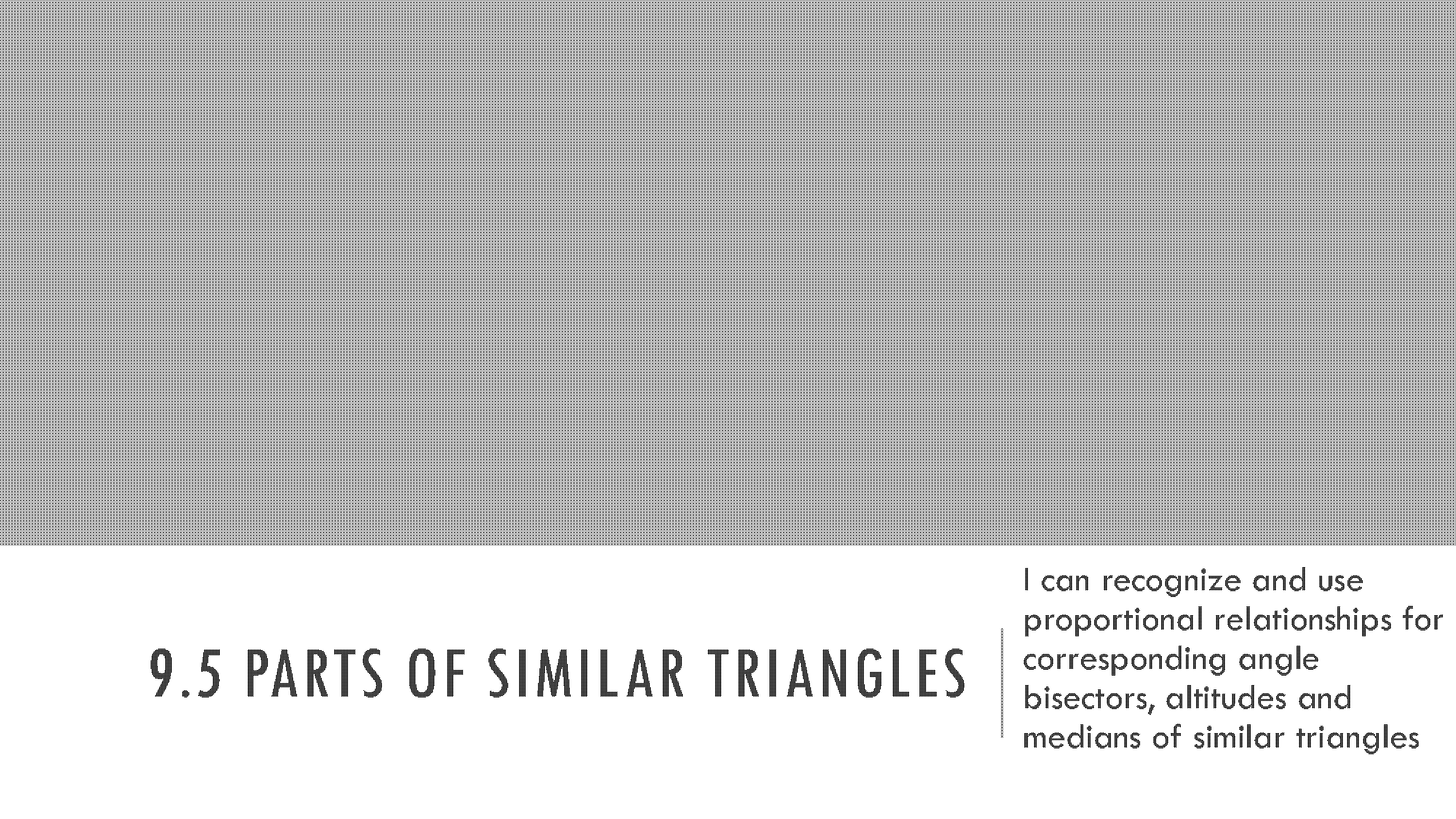 corresponding parts of similar triangles worksheet