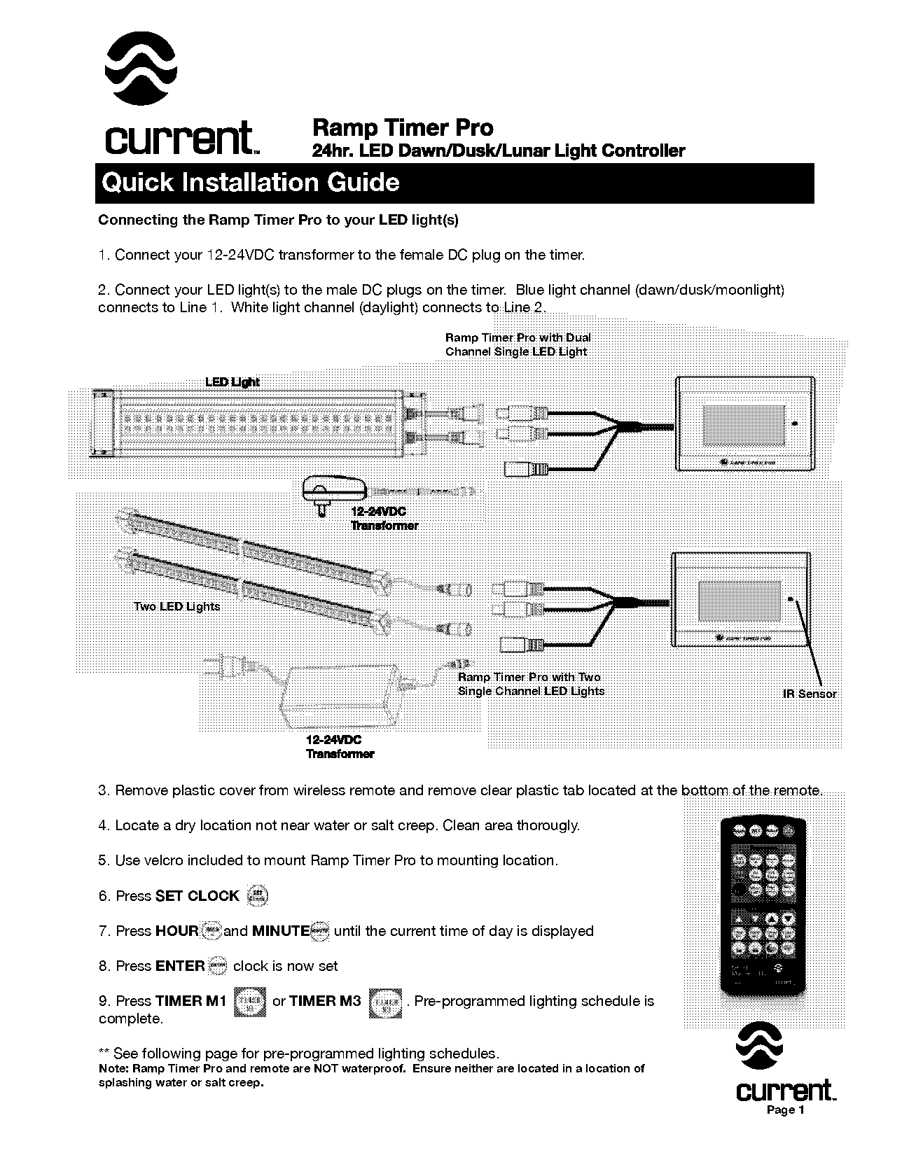 current usa orbit marine pro manual