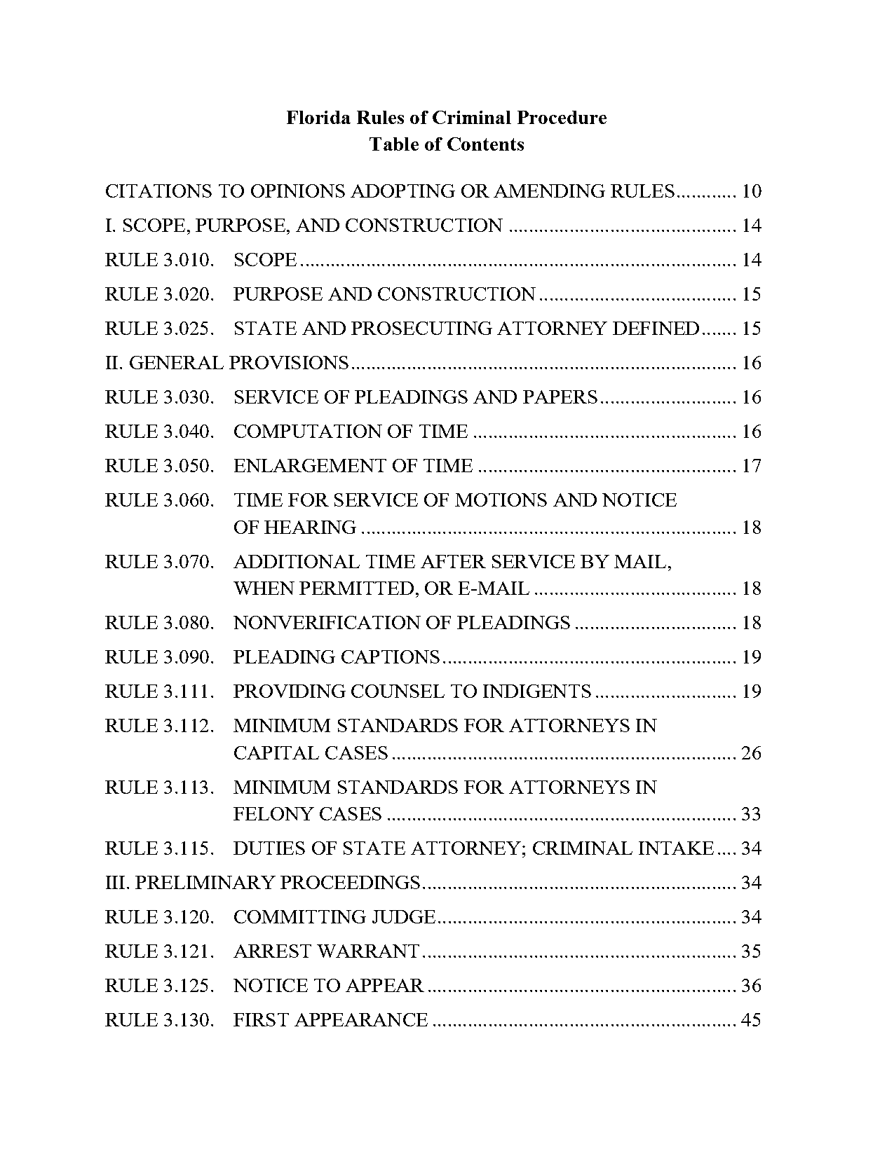 notice of issuance of subpoena florida