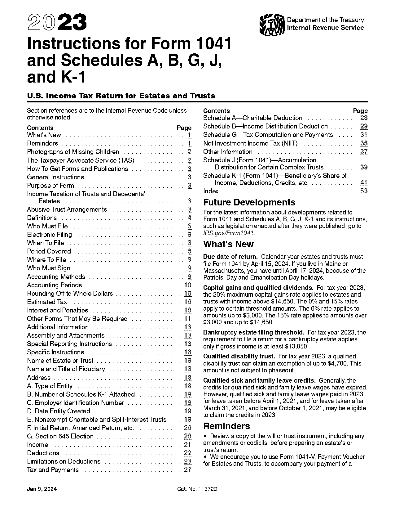 probate form report distribution