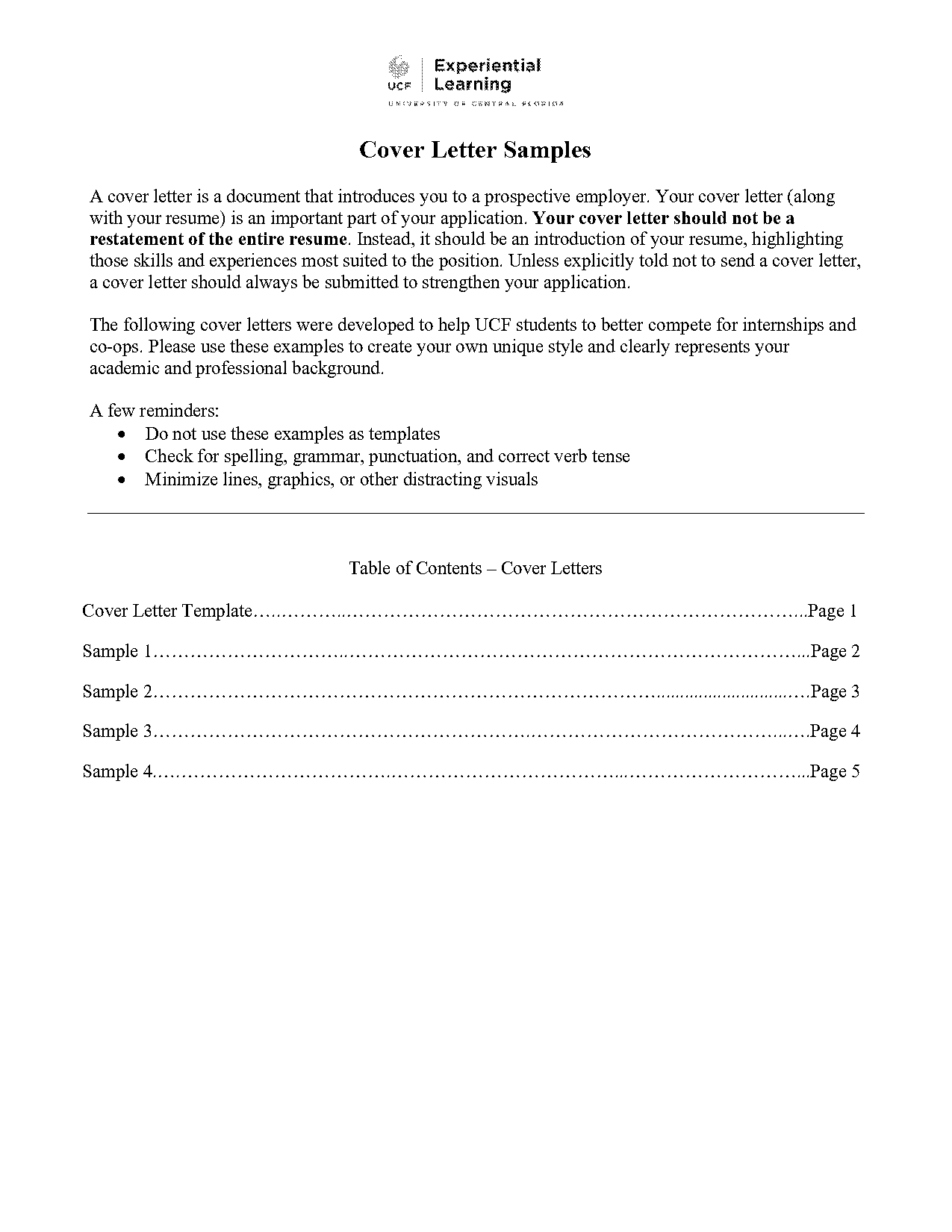 application letter example for students